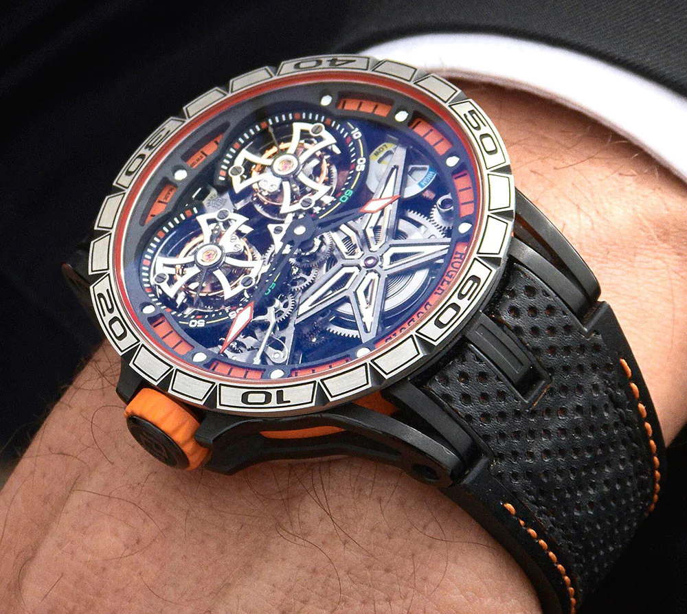 Roger Dubuis Excalibur Spider Double Flying Tourbillon