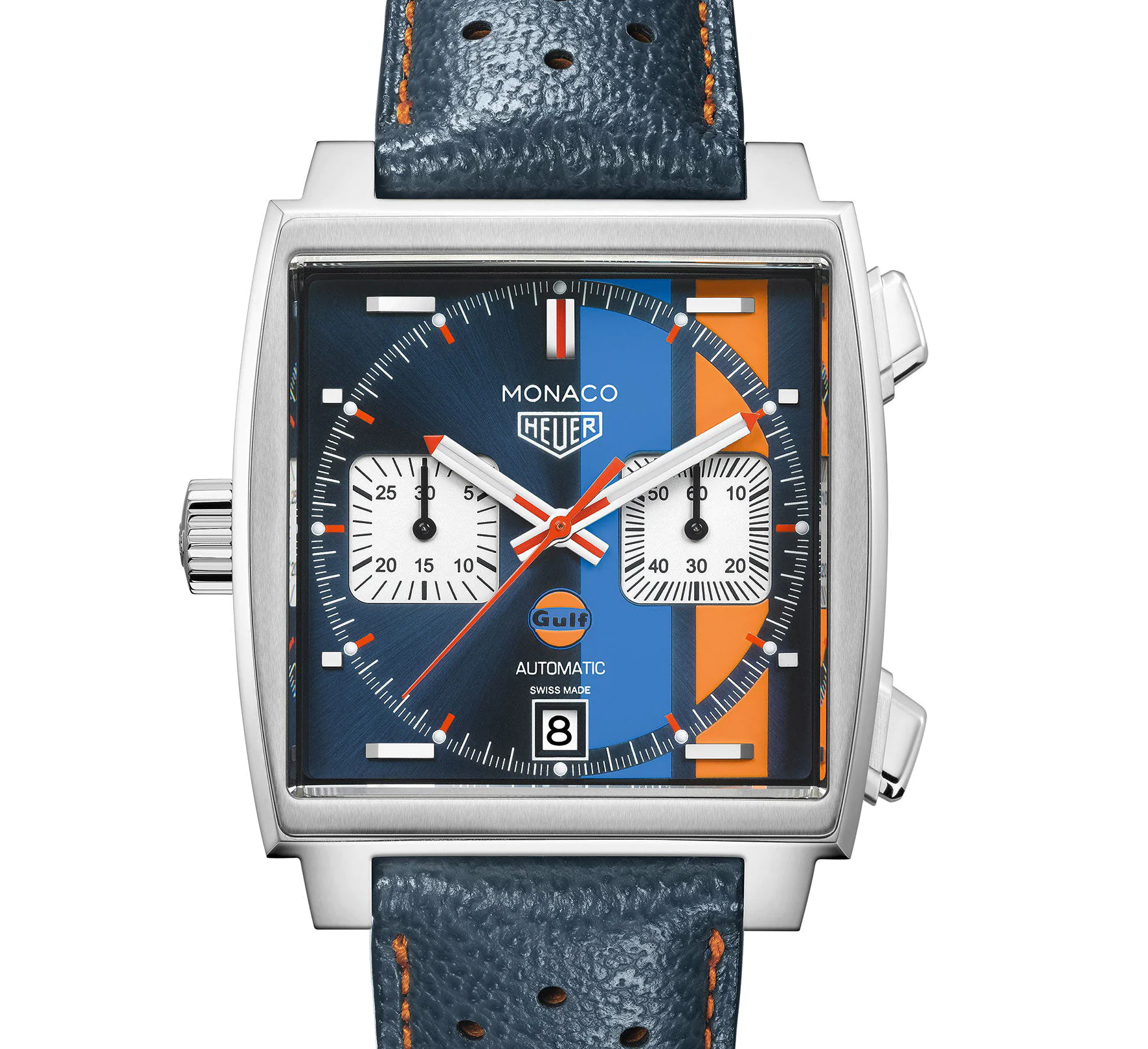 TAG Heuer выпустила специальную версию хронографа Monaco в честь логотипа Gulf Oil