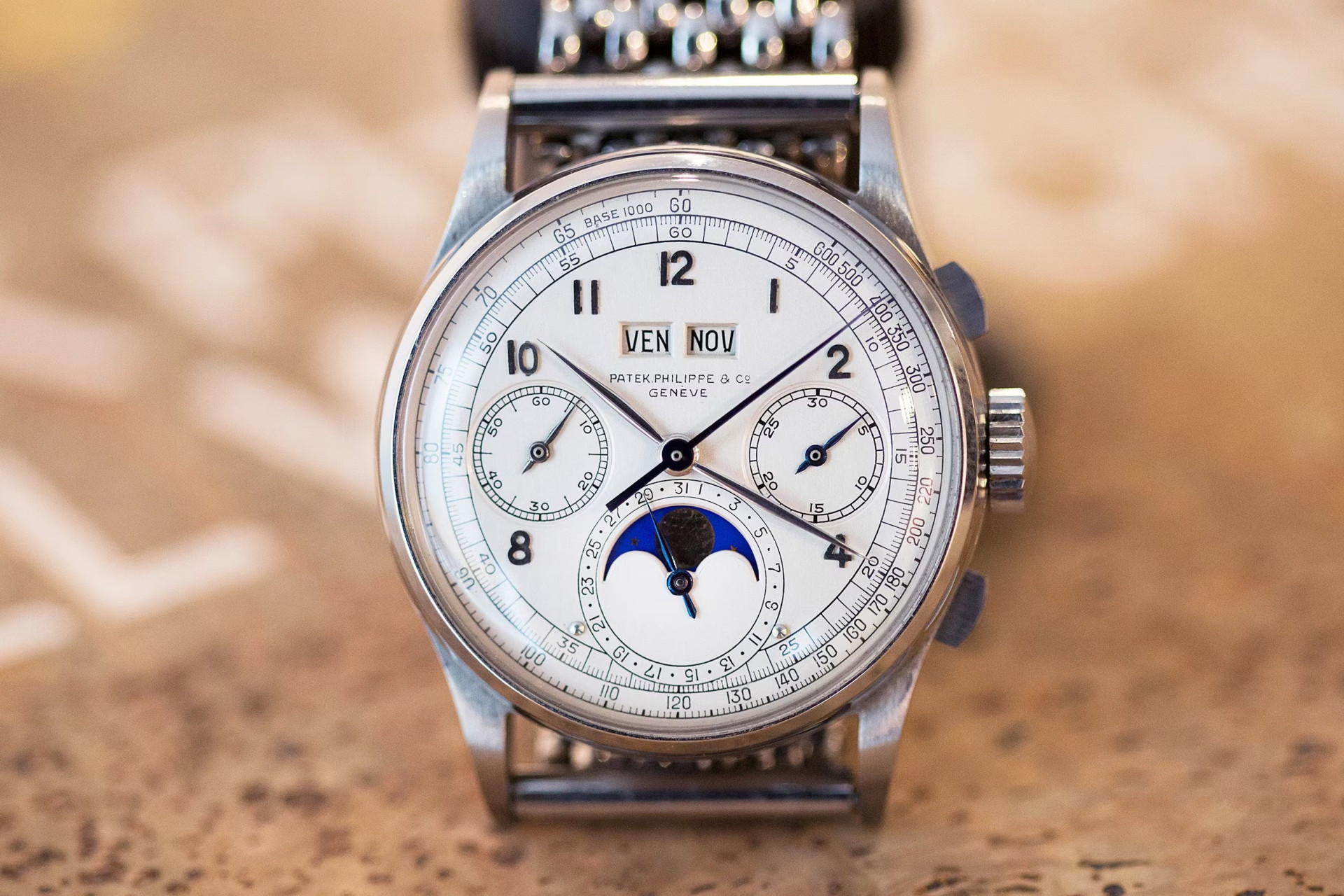 Patek Philippe Ref. 1518 в стальном корпусе