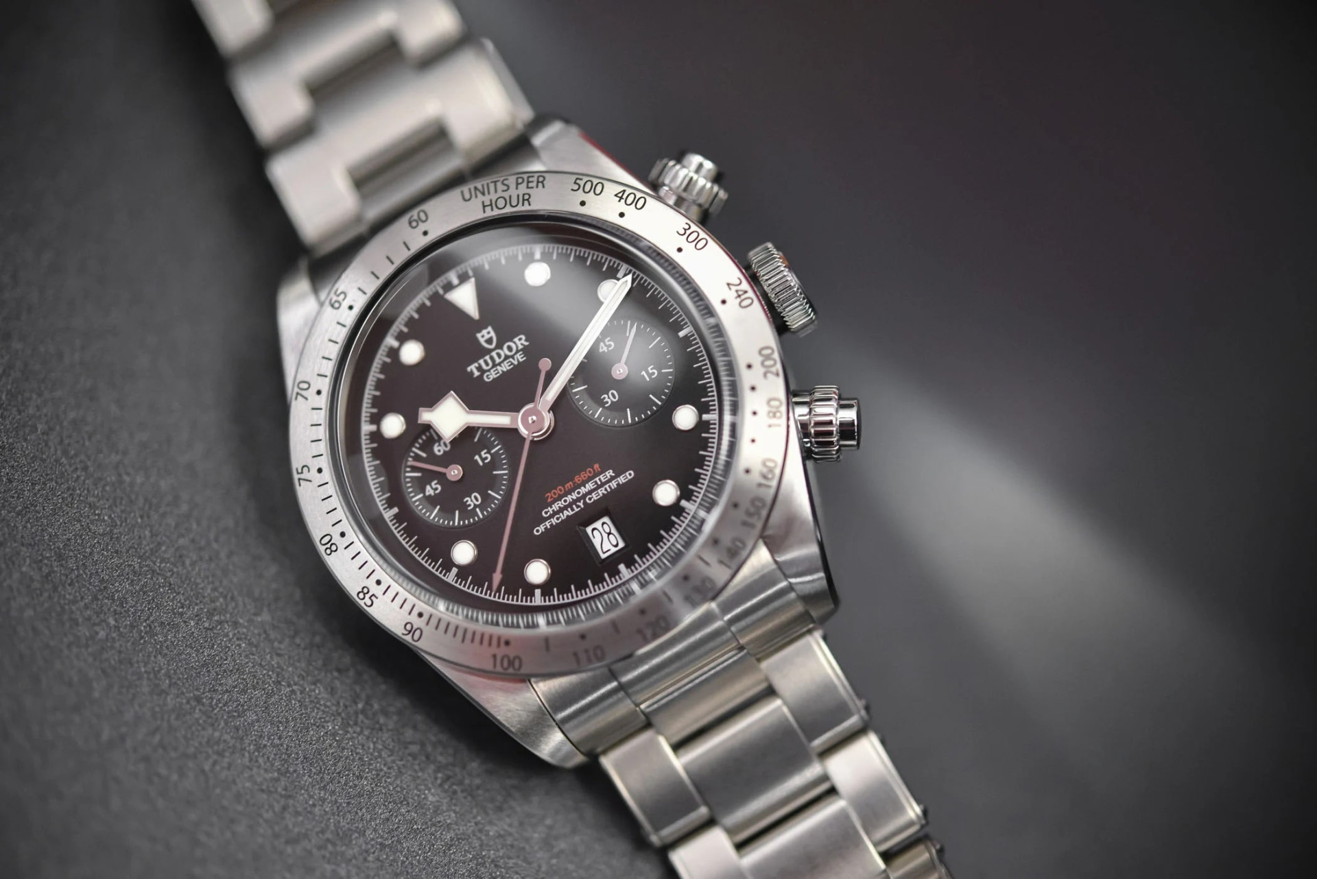 Tudor Heritage Black Bay Chrono M79350