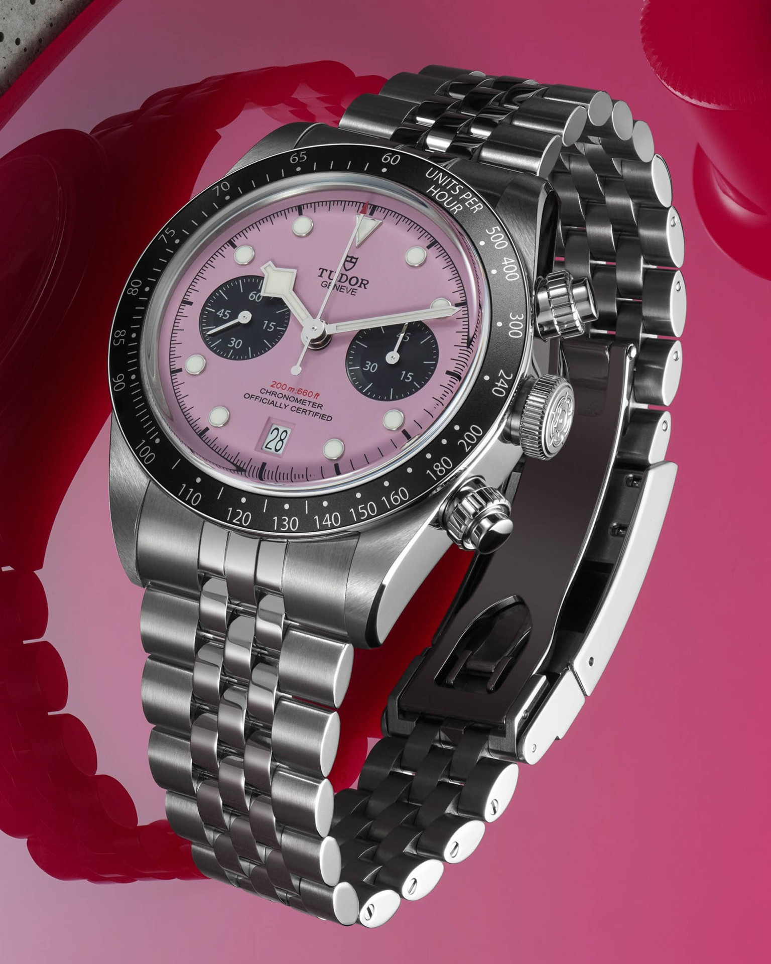Tudor Black Bay Chrono «Pink», 2024 год
