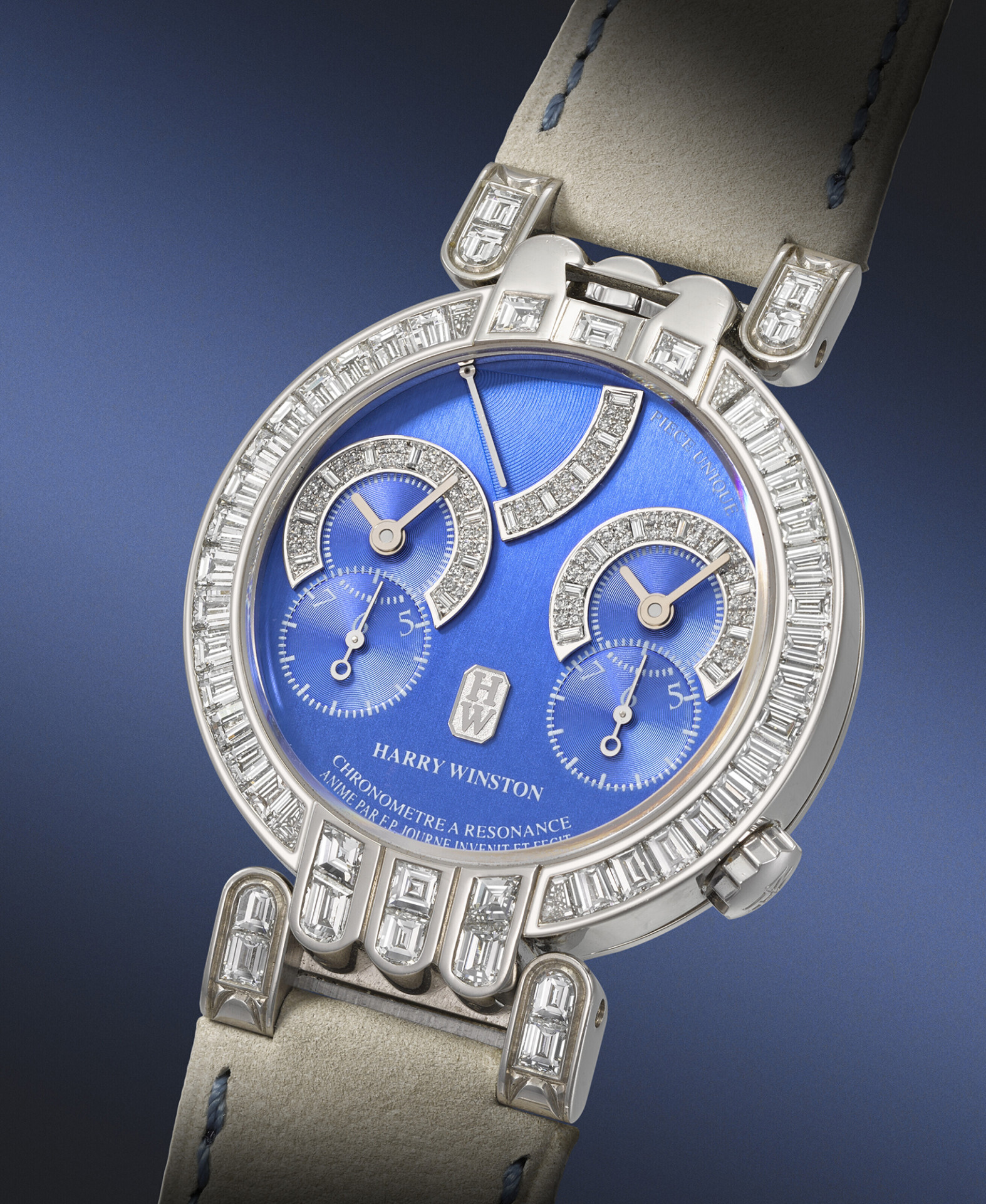 Модель Harry Winston Opus 1, проданная в ноябре 2023 года на аукционе Christie's