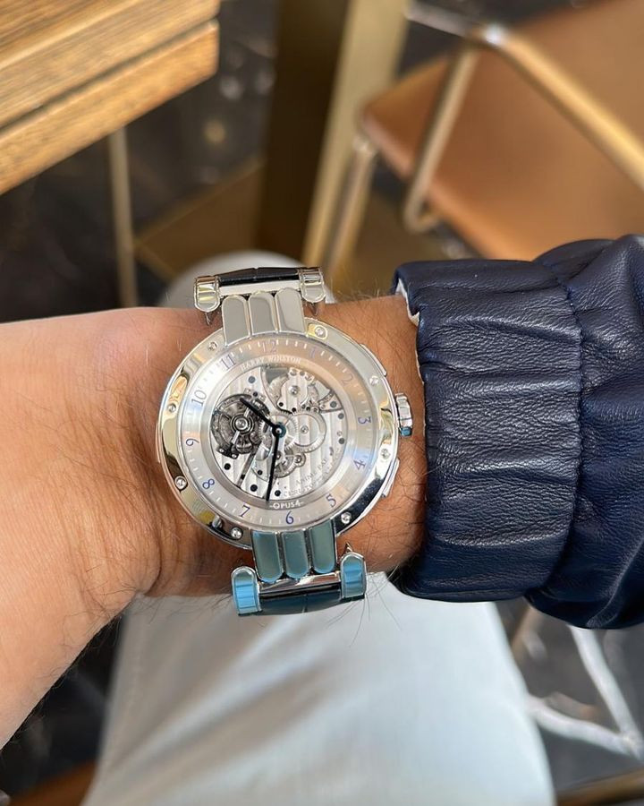 Harry Winston Opus 4. Двухсторонние часы, вдохновленные романтикой ночного неба