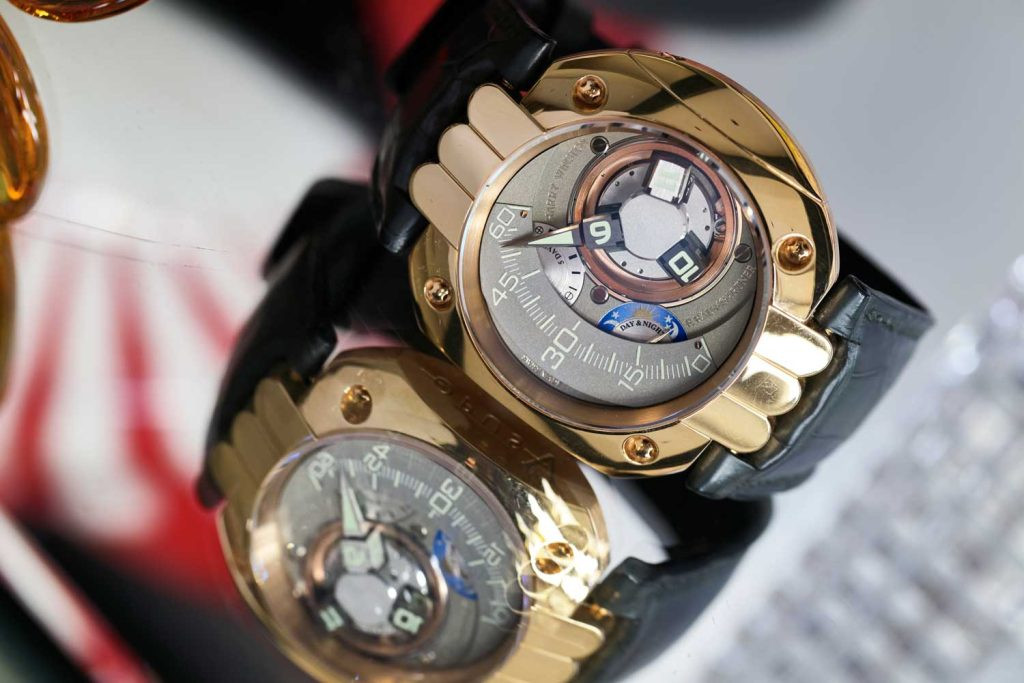 Harry Winston Opus V. От «однорукого бандита» до «корабля времени»