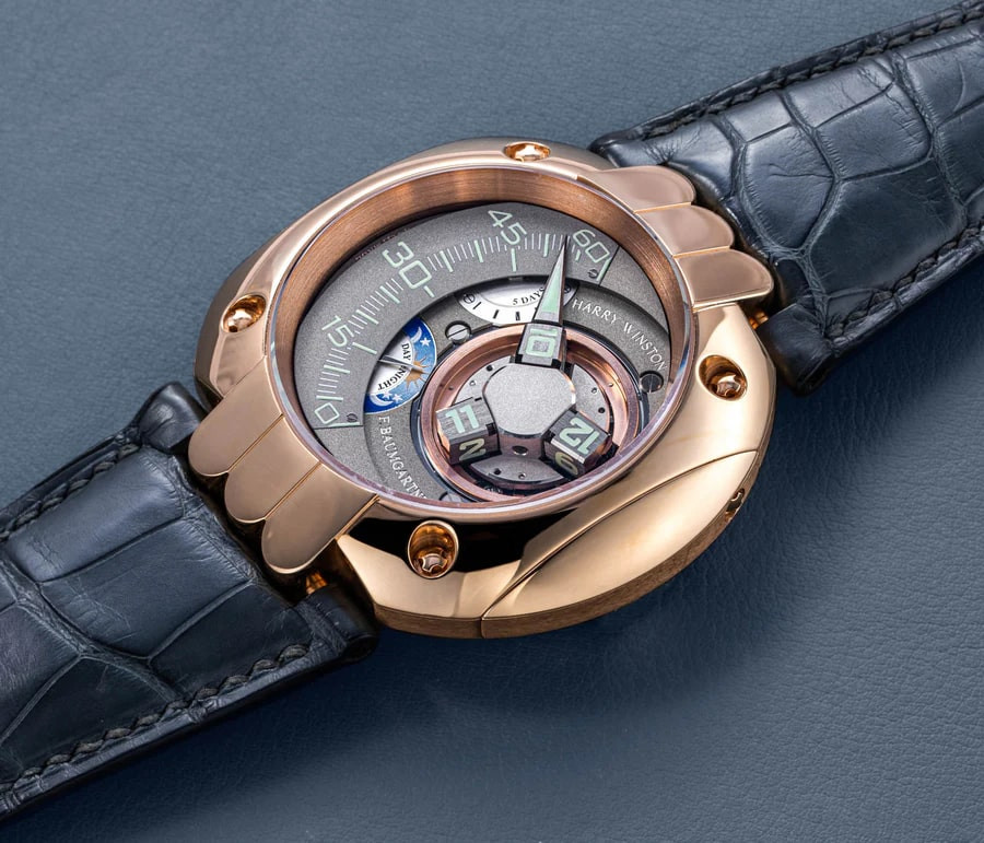 Harry Winston Opus V. От «однорукого бандита» до «корабля времени»