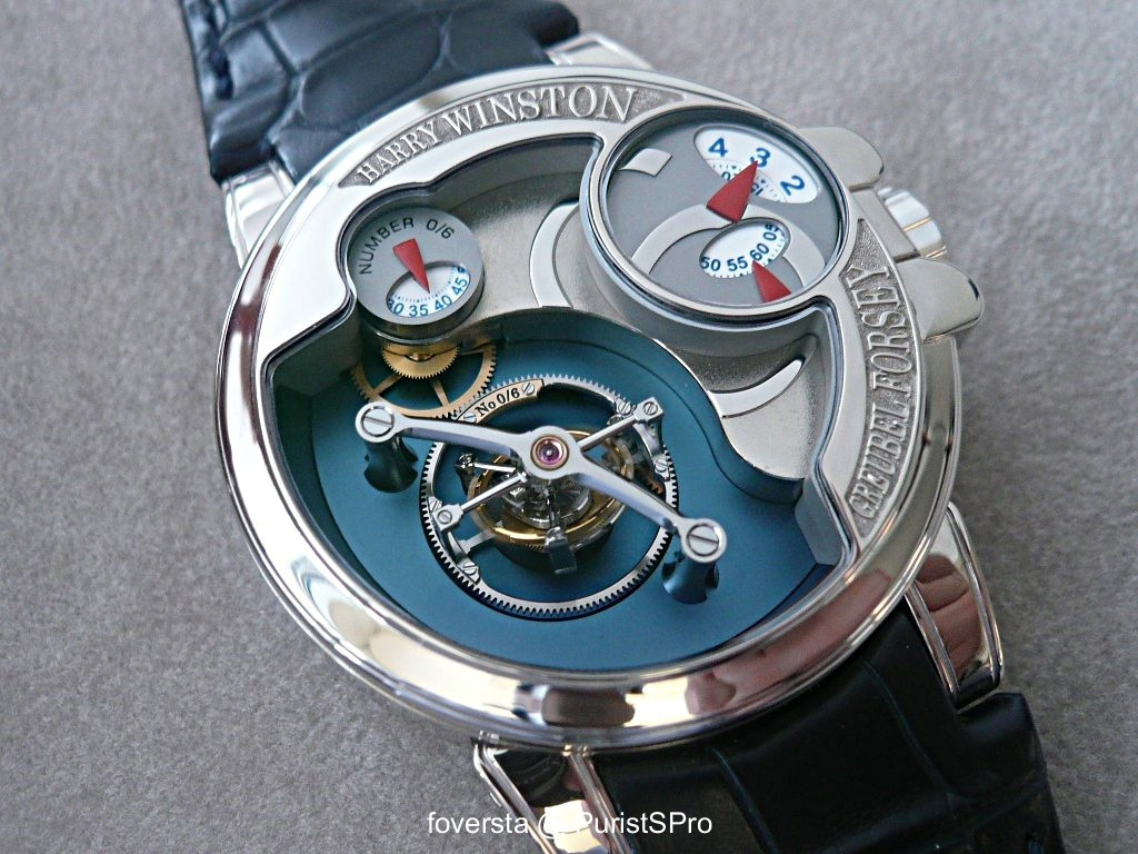 Harry Winston Opus 6. Двойной турбийон с сильным характером