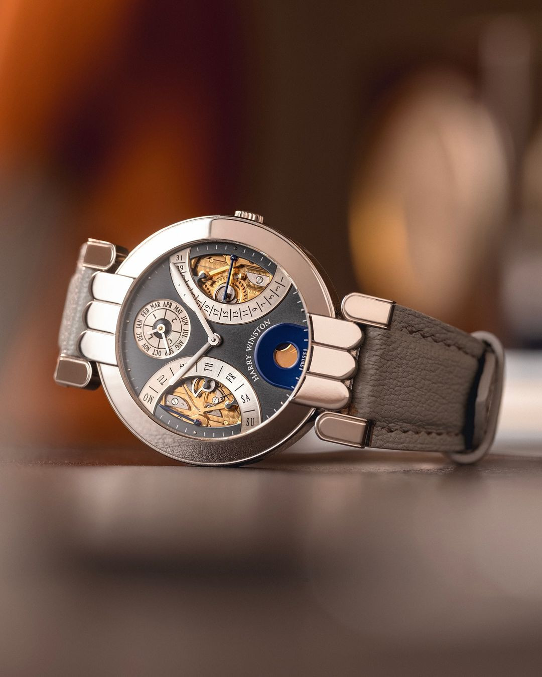 Harry Winston Double Retrograde Perpetual Calendar, 1989 год