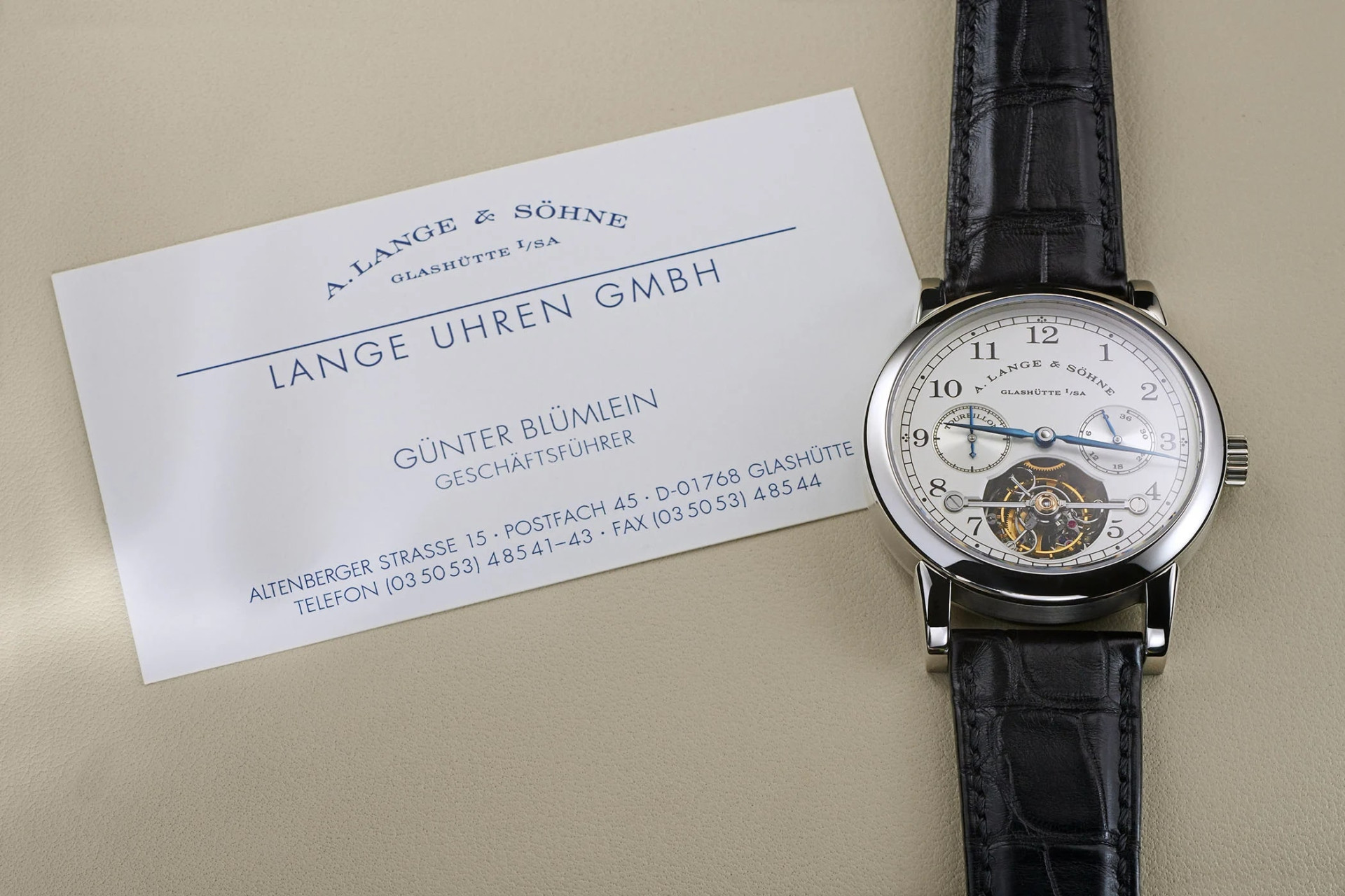 A. Lange & Söhne Tourbillon «Pour le Mérite» (1994)
