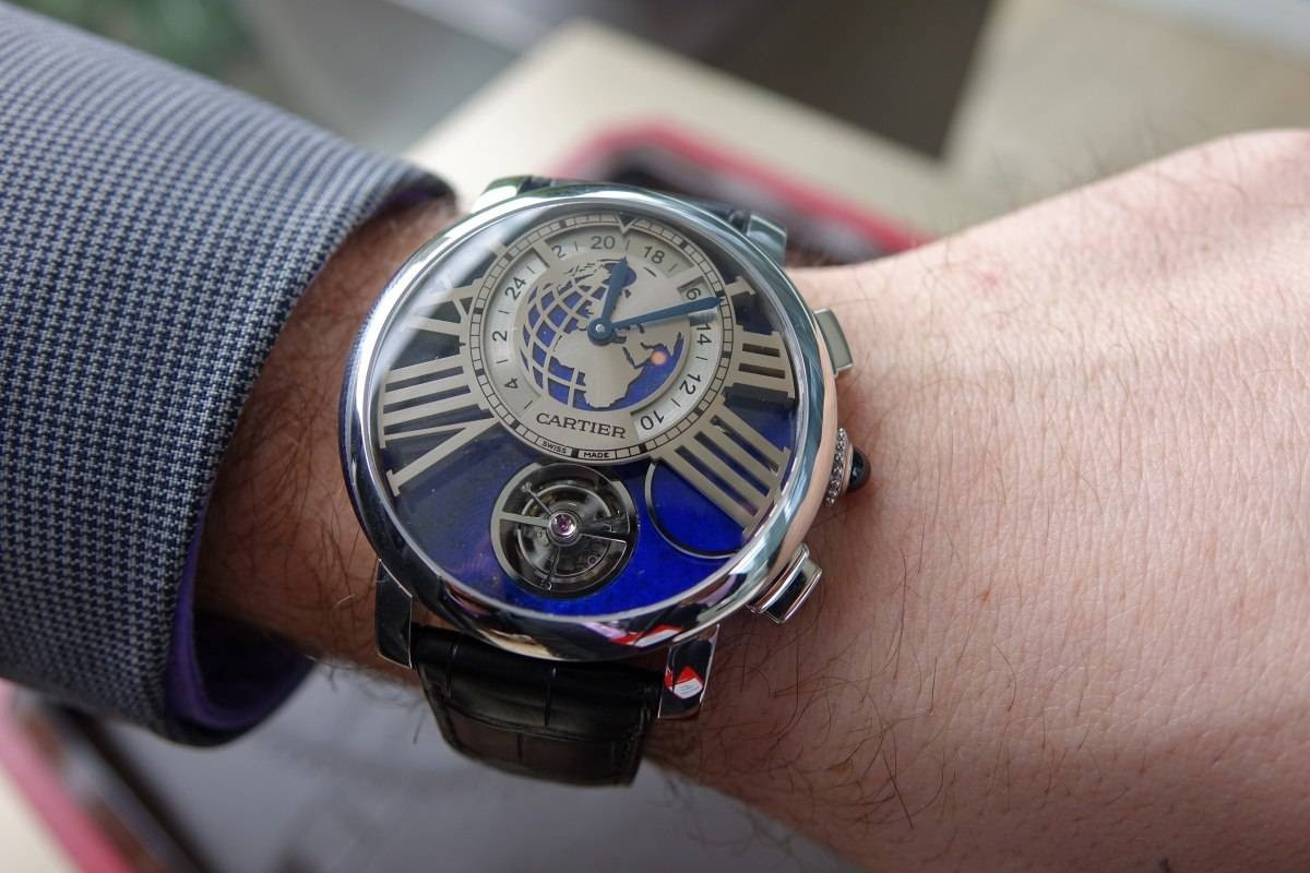 Cartier Earth And Moon Tourbillon 