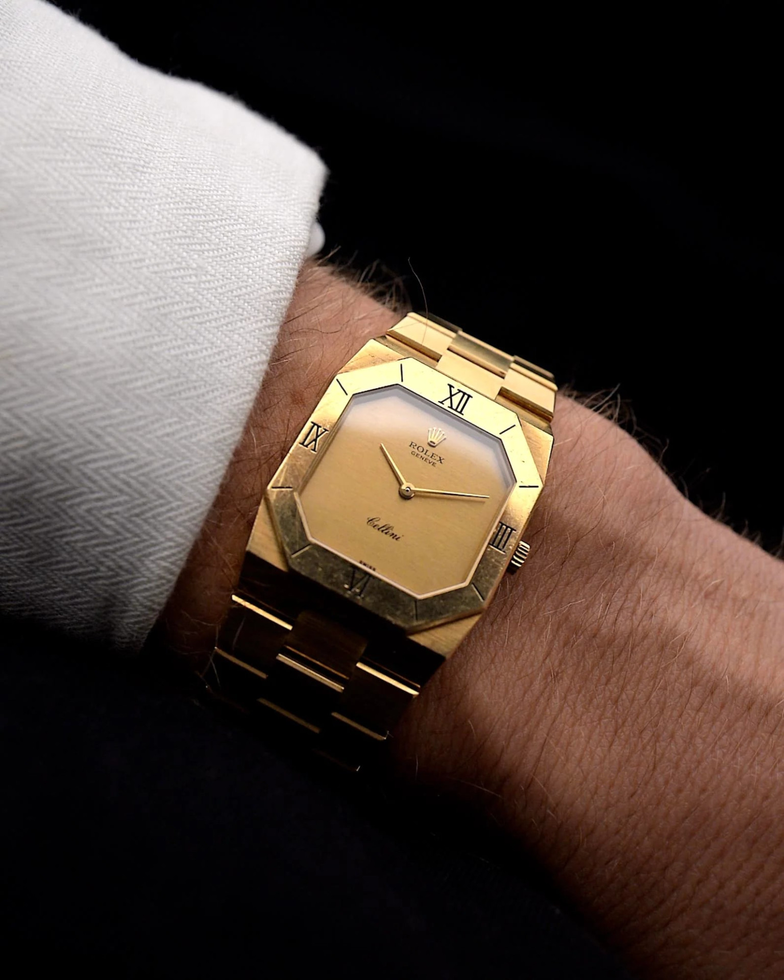 Rolex Cellini Octagon, 1981 год
