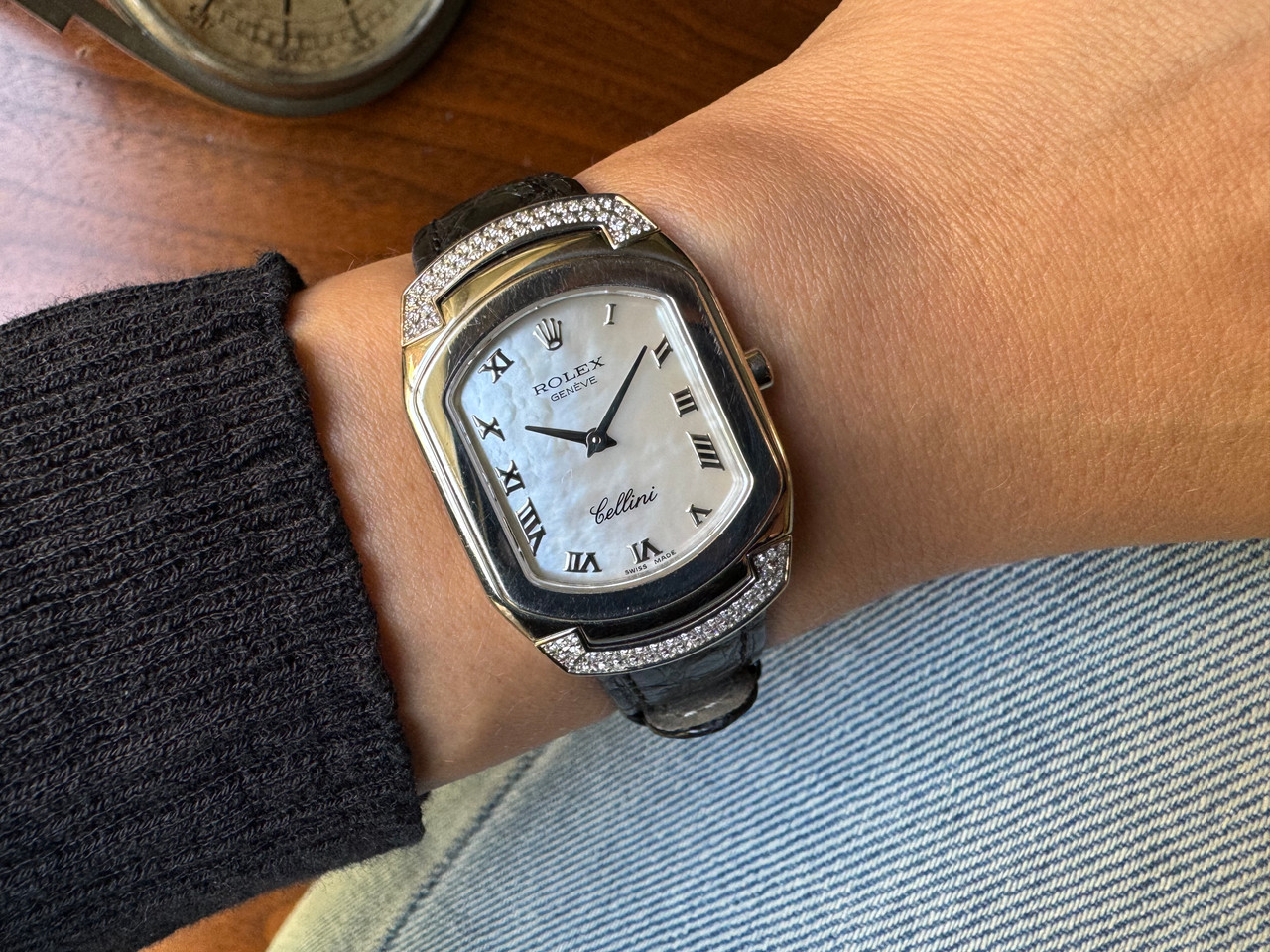 Rolex Cellini Cellissima Ref. 6692 с циферблатом из перламутра