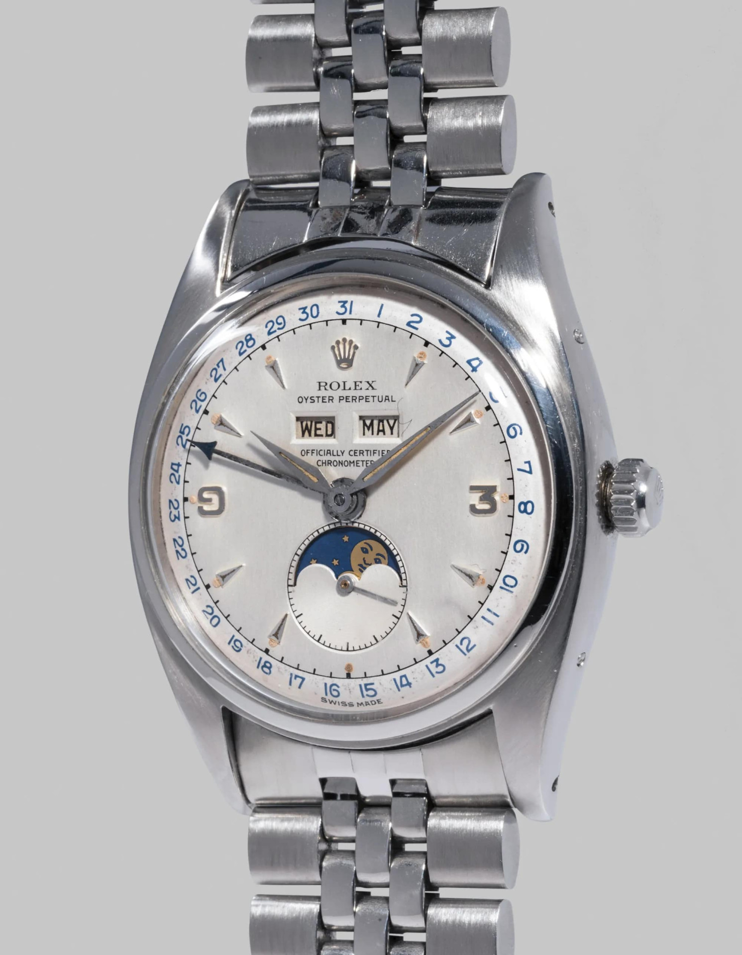 Rolex Ref. 6062 «Stelline» в стальном корпусе, 1953 год
