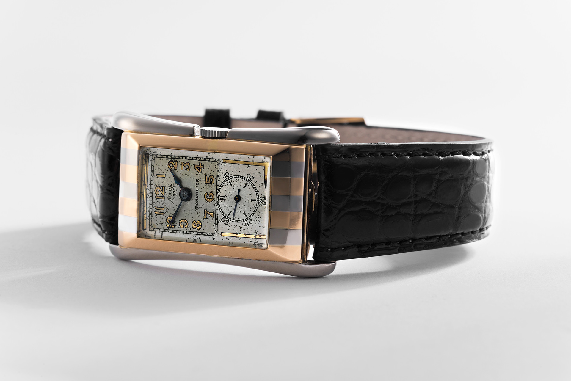 Rolex Prince Brancard (Ref. 971). Модель Zebra, 1929 год