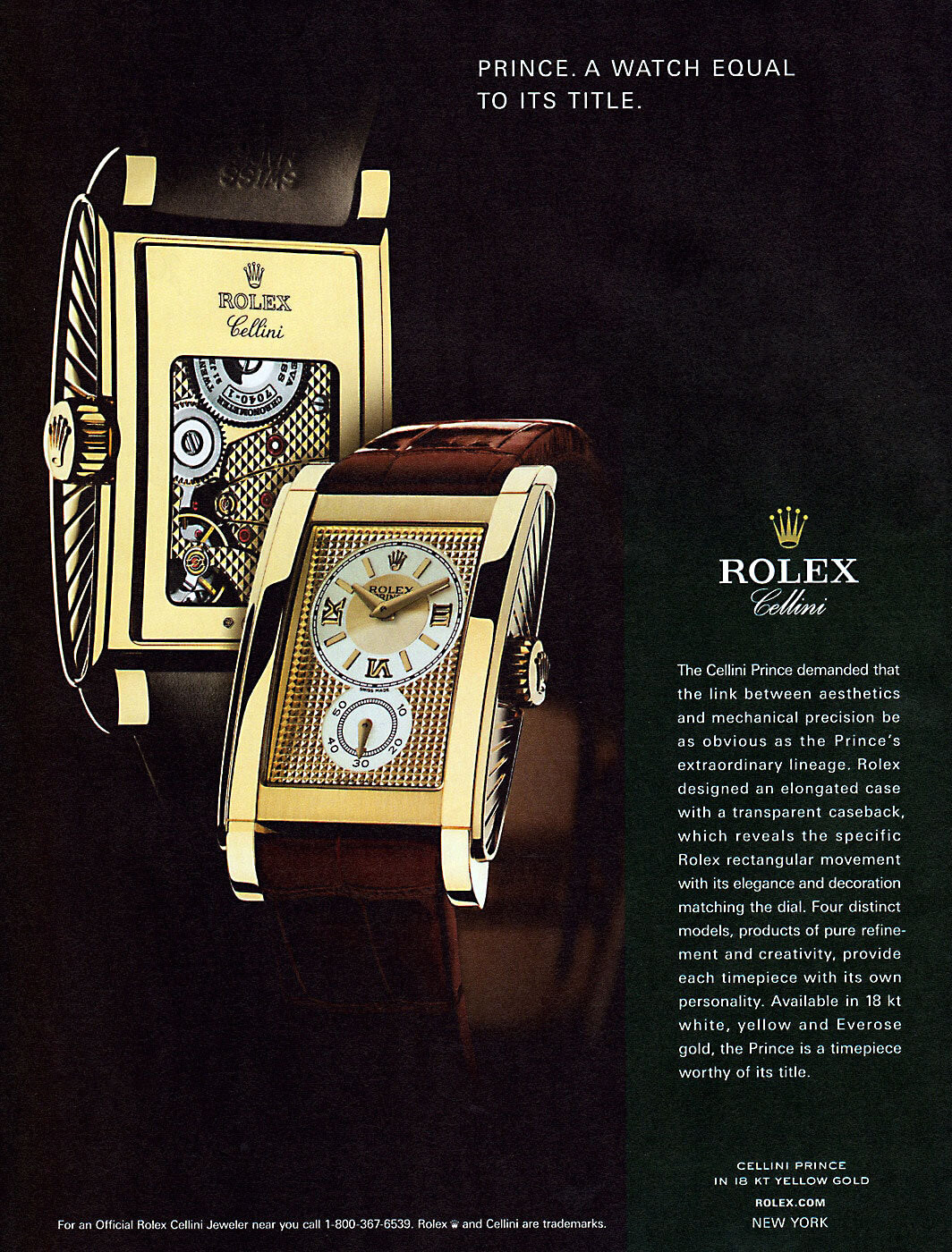 Rolex Prince 5440/8 («The Prince of Princes»)