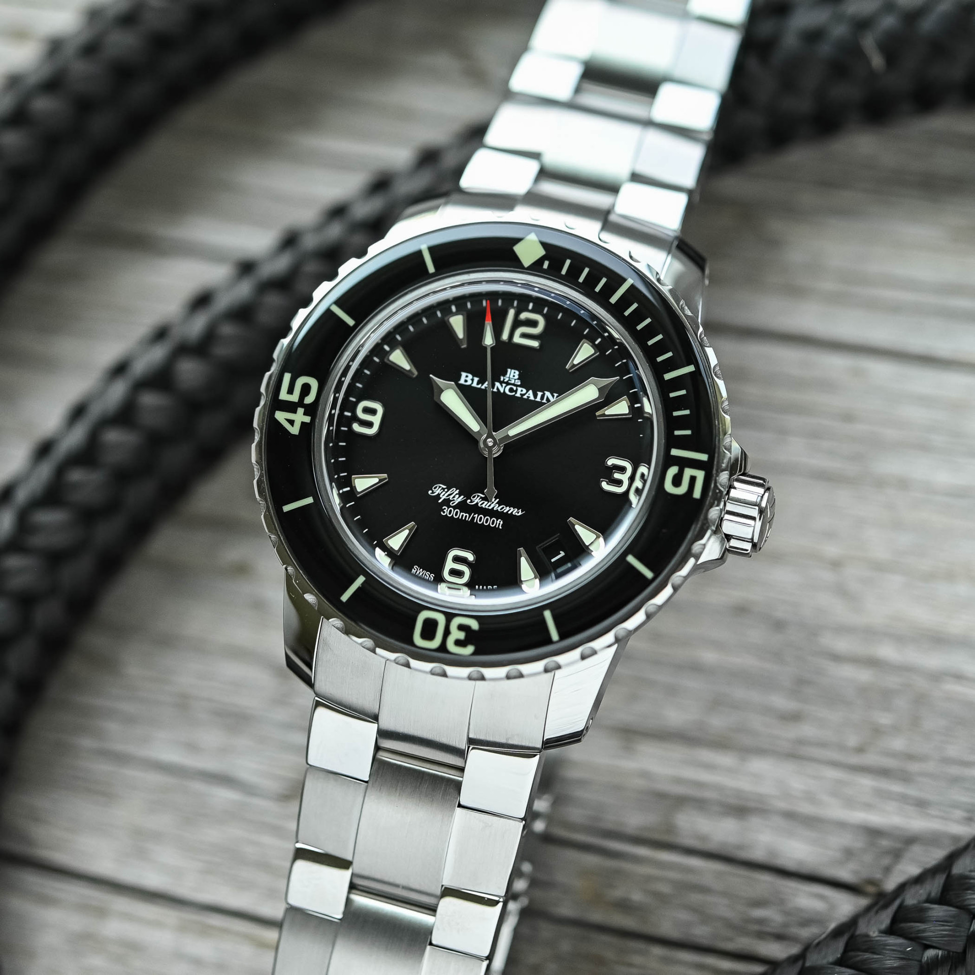 Blancpain Fifty Fathoms Automatic 38 mm. Компактное трио для мужчин и женщин