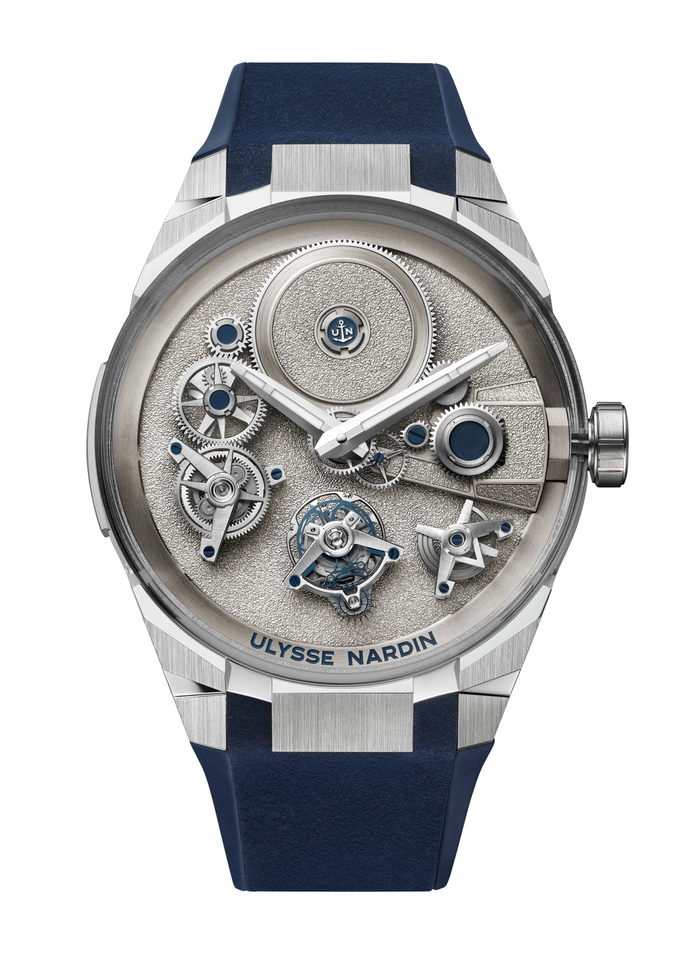 Ulysse Nardin представляет Blast [Free Wheel Maillechort]