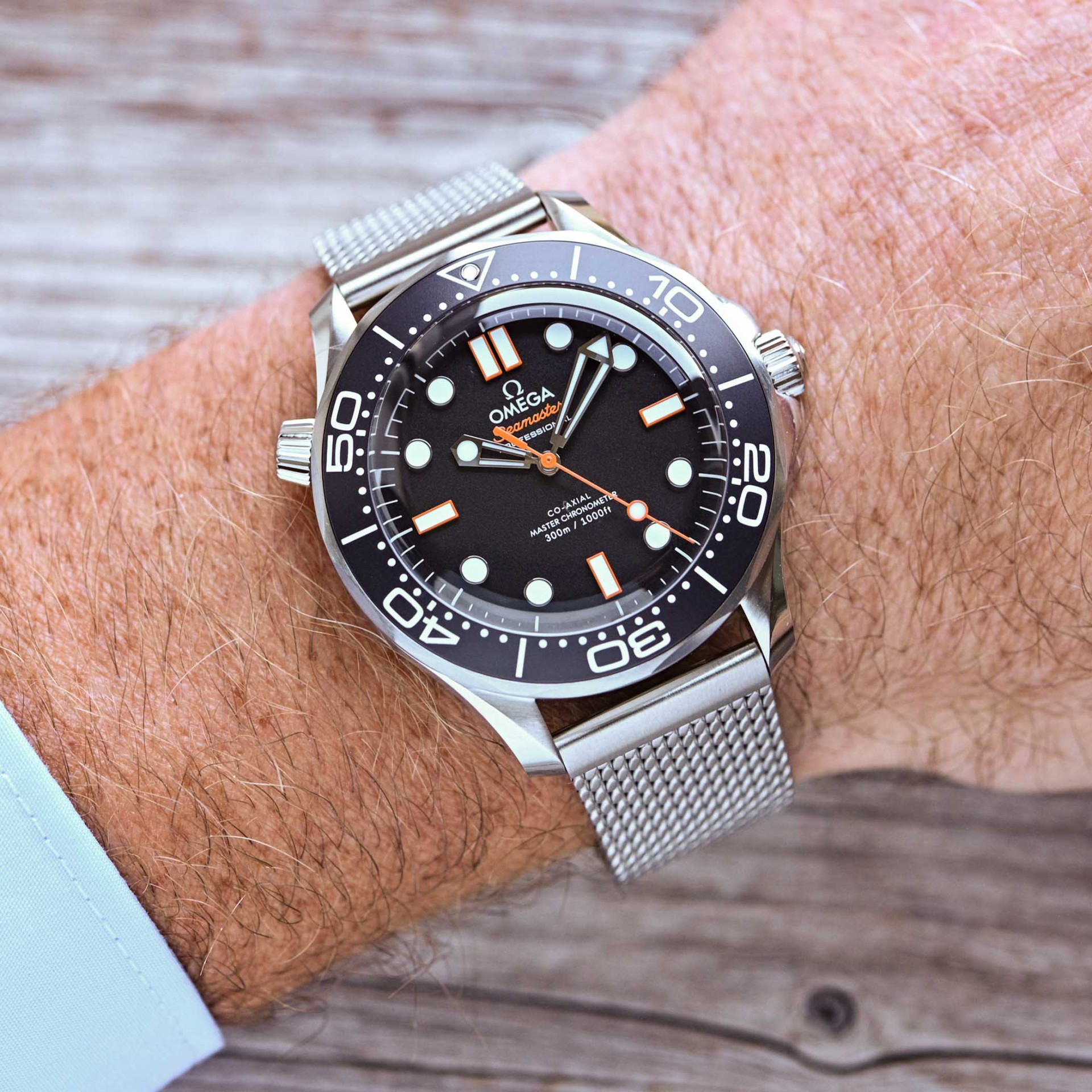 Omega Seamaster Diver 300M No-Date Orange