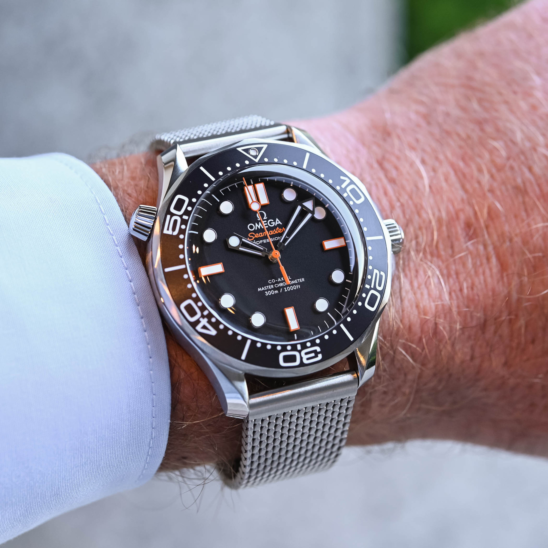Omega Seamaster Diver 300M No-Date Orange