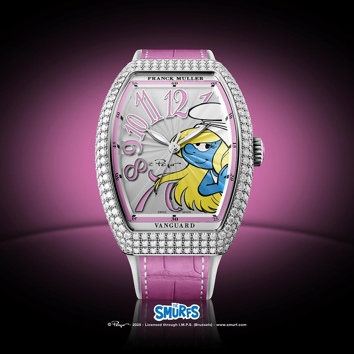 Franck Muller Vanguard Schtroumpfette