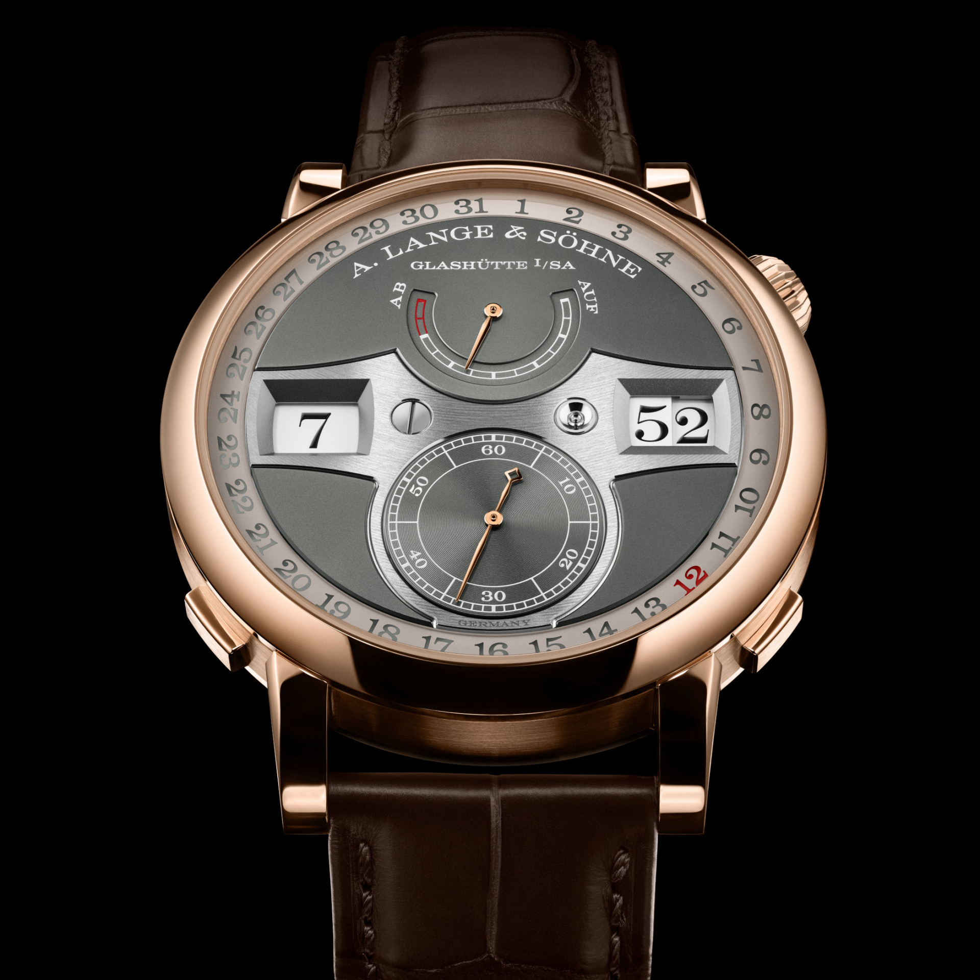 A. Lange & Söhne Zeitwerk Date Pink Gold