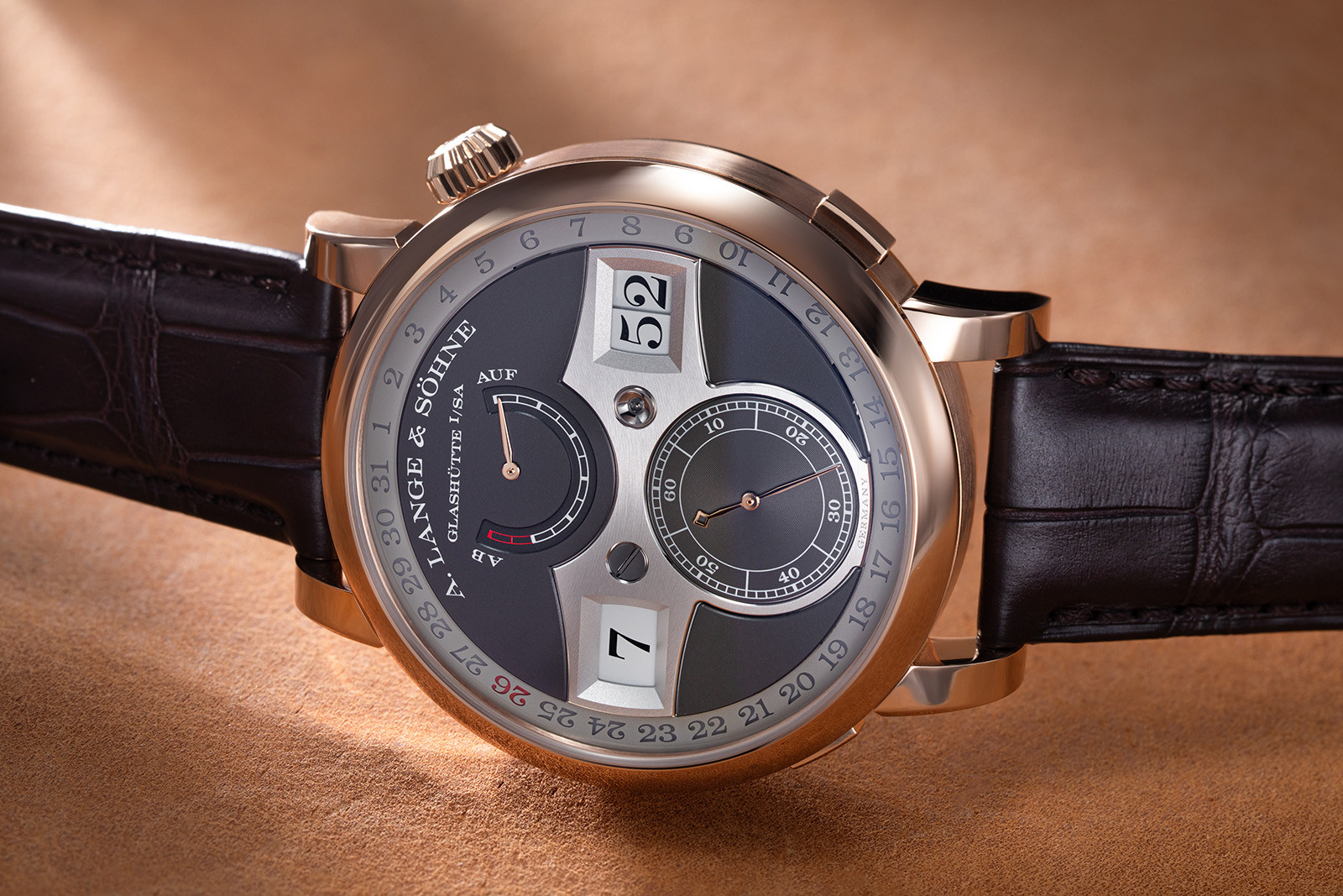 A. Lange & Söhne Zeitwerk Date Pink Gold