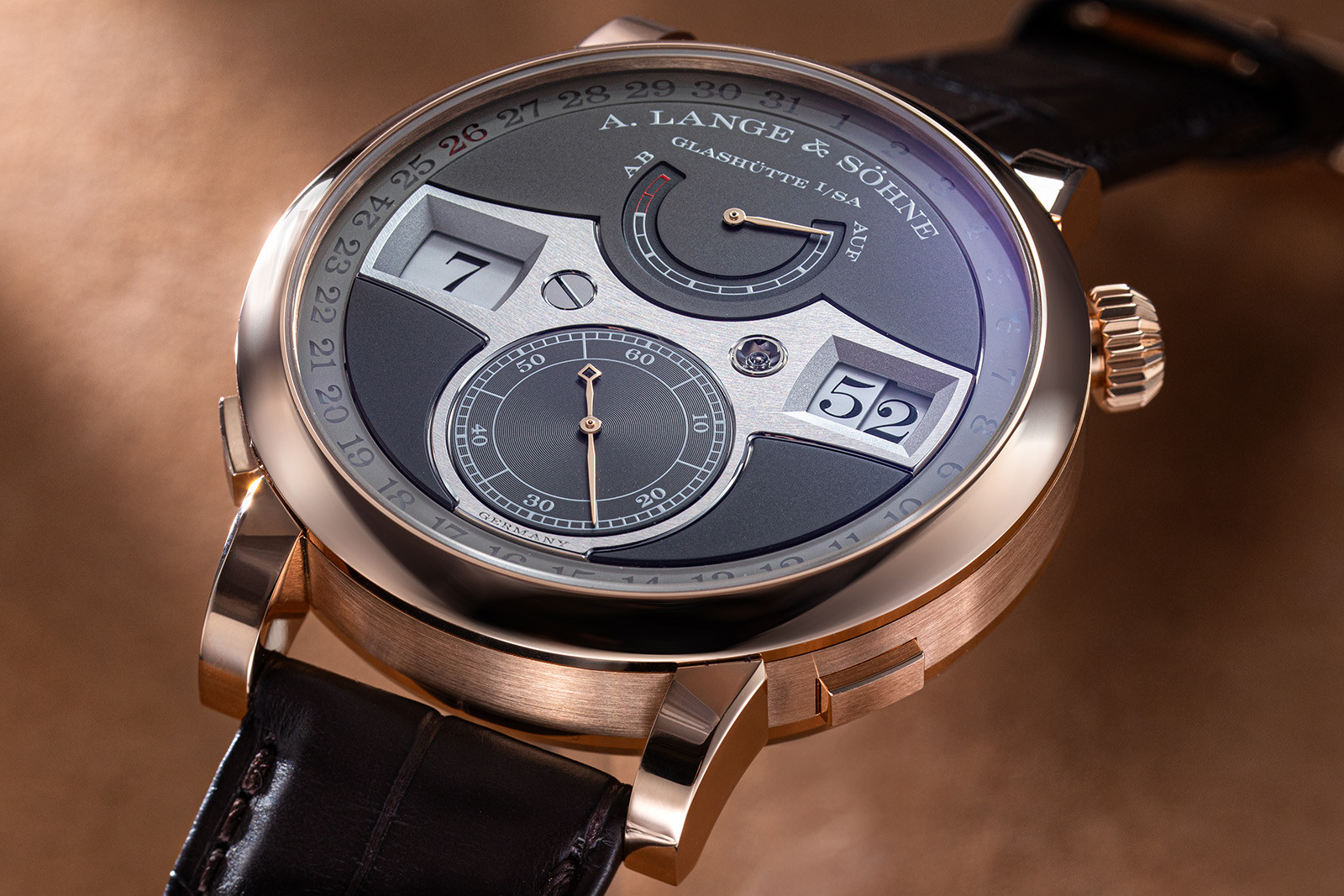 A. Lange & Söhne Zeitwerk Date Pink Gold