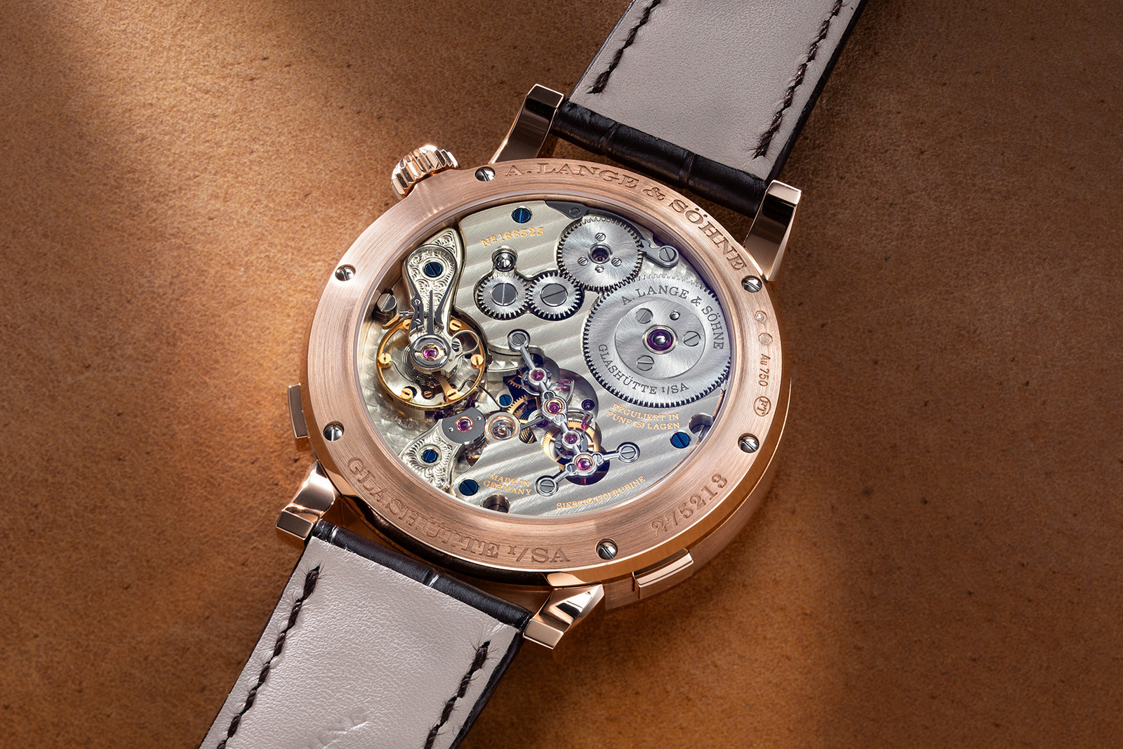 A. Lange & Söhne Zeitwerk Date Pink Gold