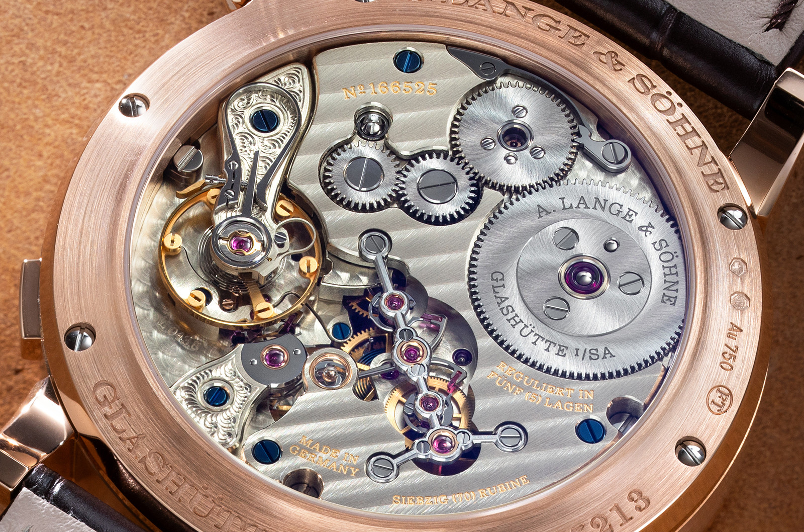 A. Lange & Söhne Zeitwerk Date Pink Gold