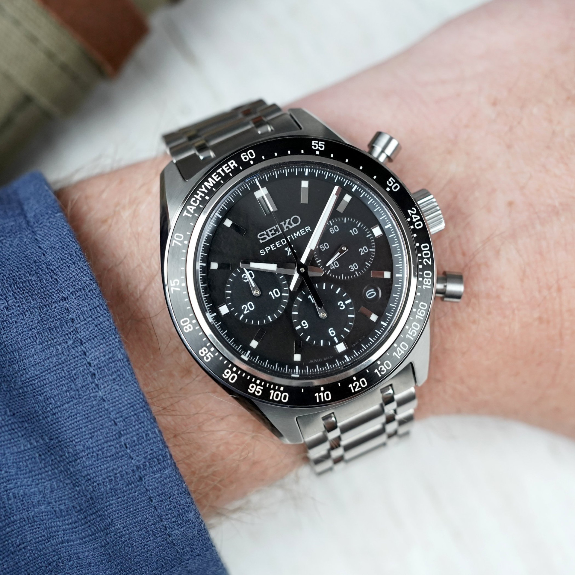 Seiko Prospex Speedtimer Mechanical Chronograph SRQ055