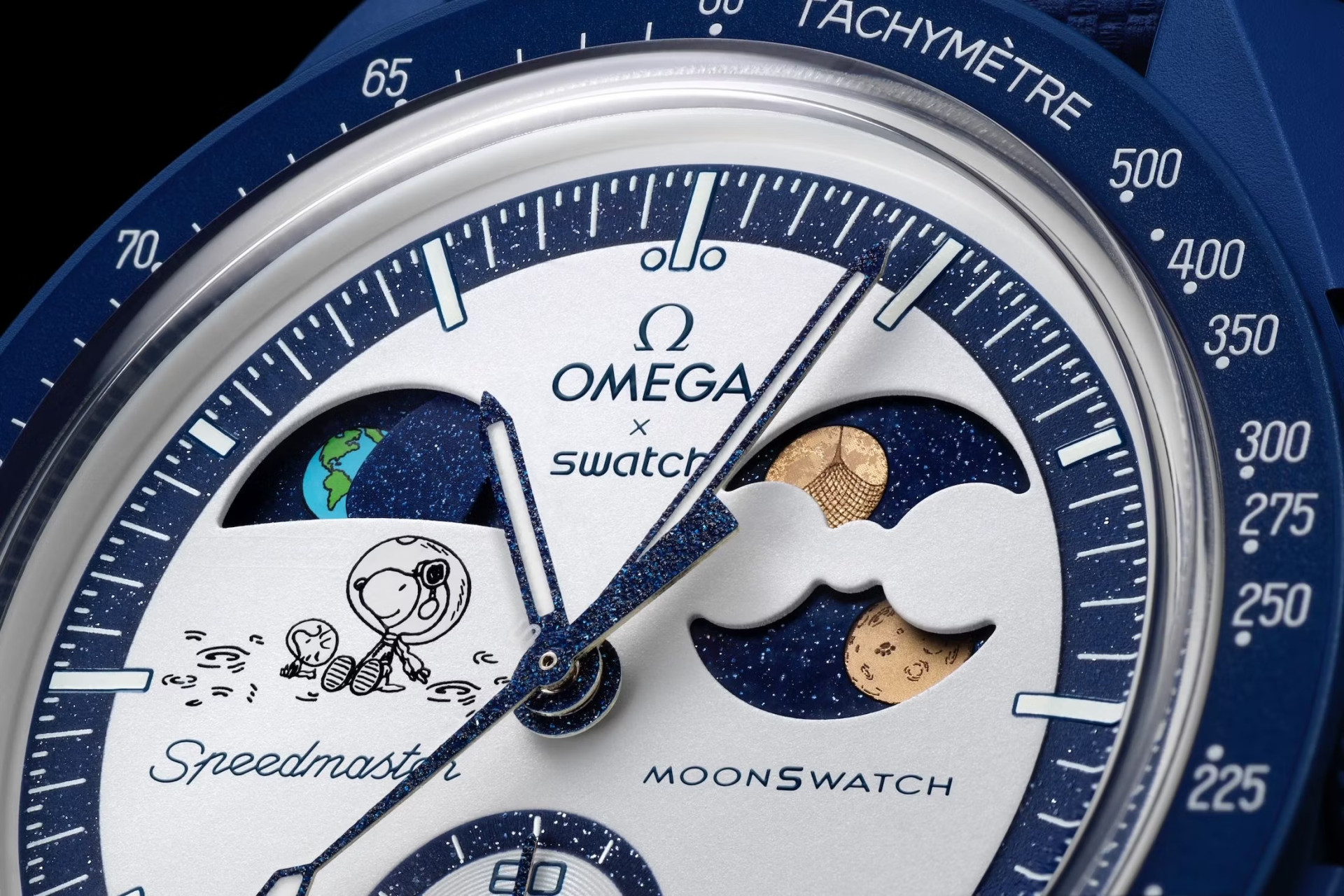 Omega x Swatch MoonSwatch Mission to Earthphase Moonshine Gold
