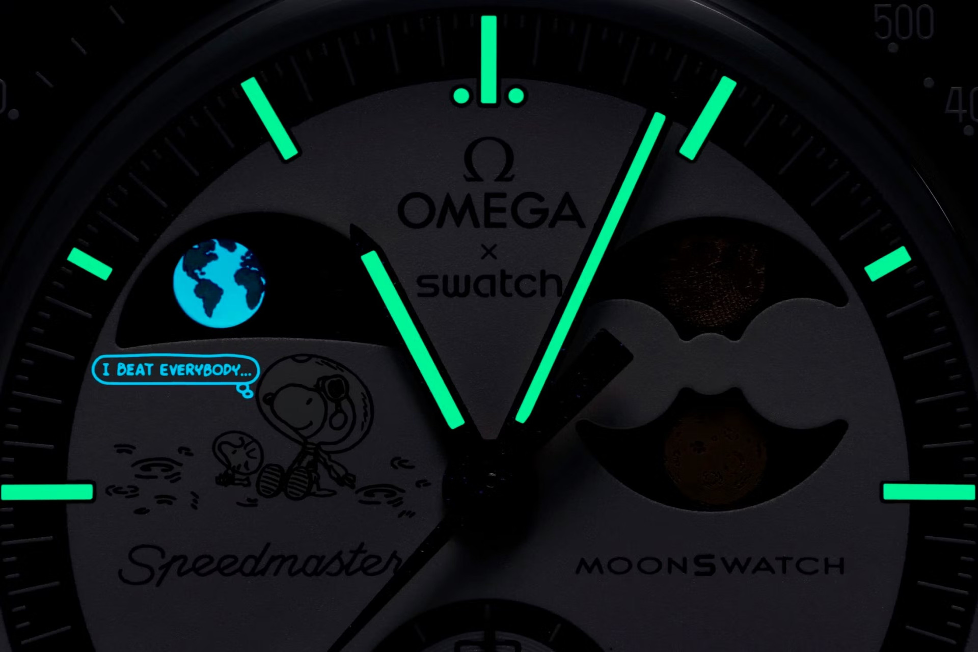 Omega x Swatch MoonSwatch Mission to Earthphase Moonshine Gold