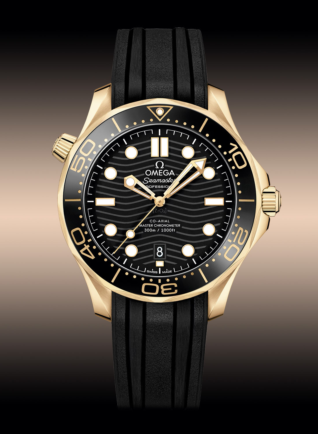 Omega Seamaster Diver 300M Moonshine и Sedna Gold