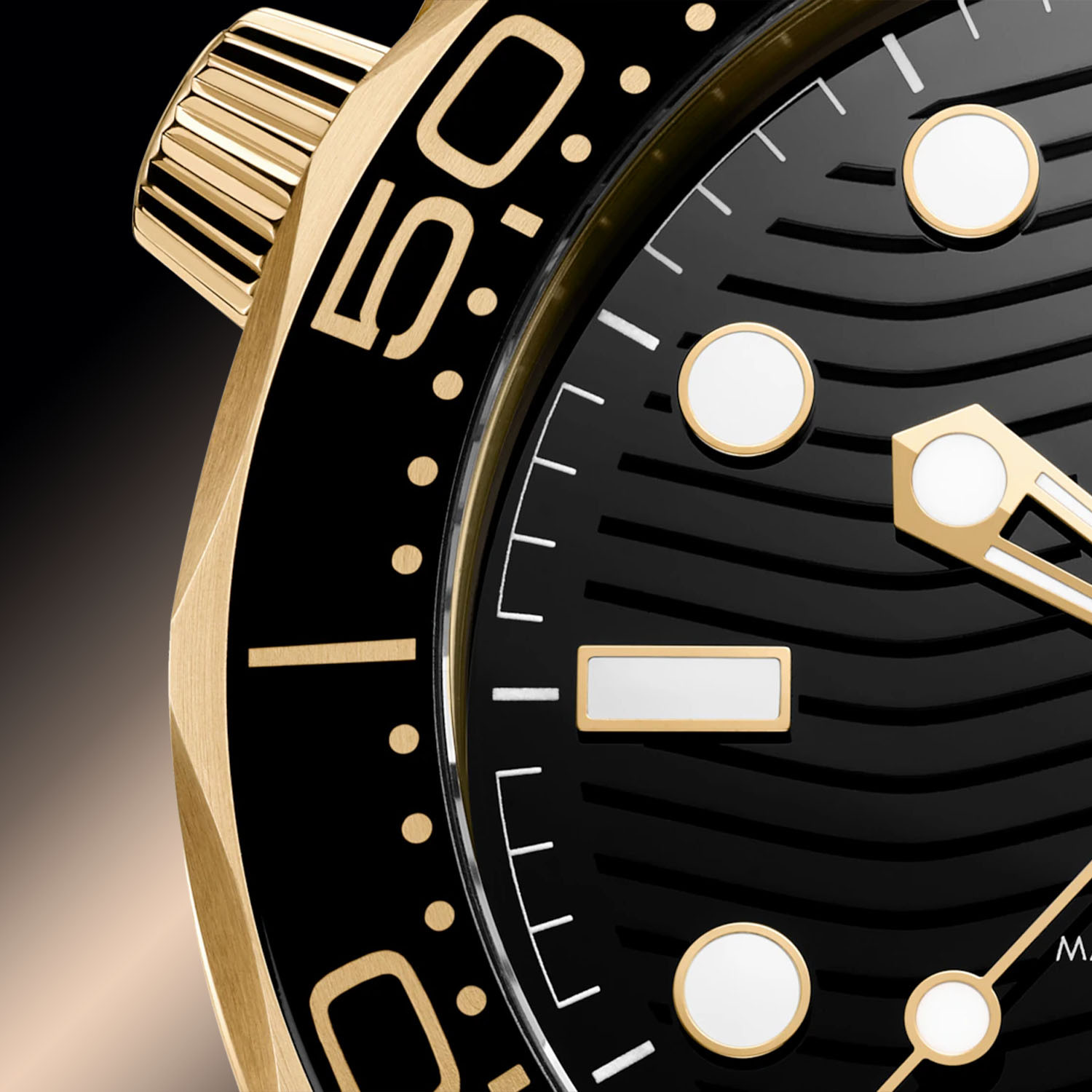 Omega Seamaster Diver 300M Moonshine и Sedna Gold