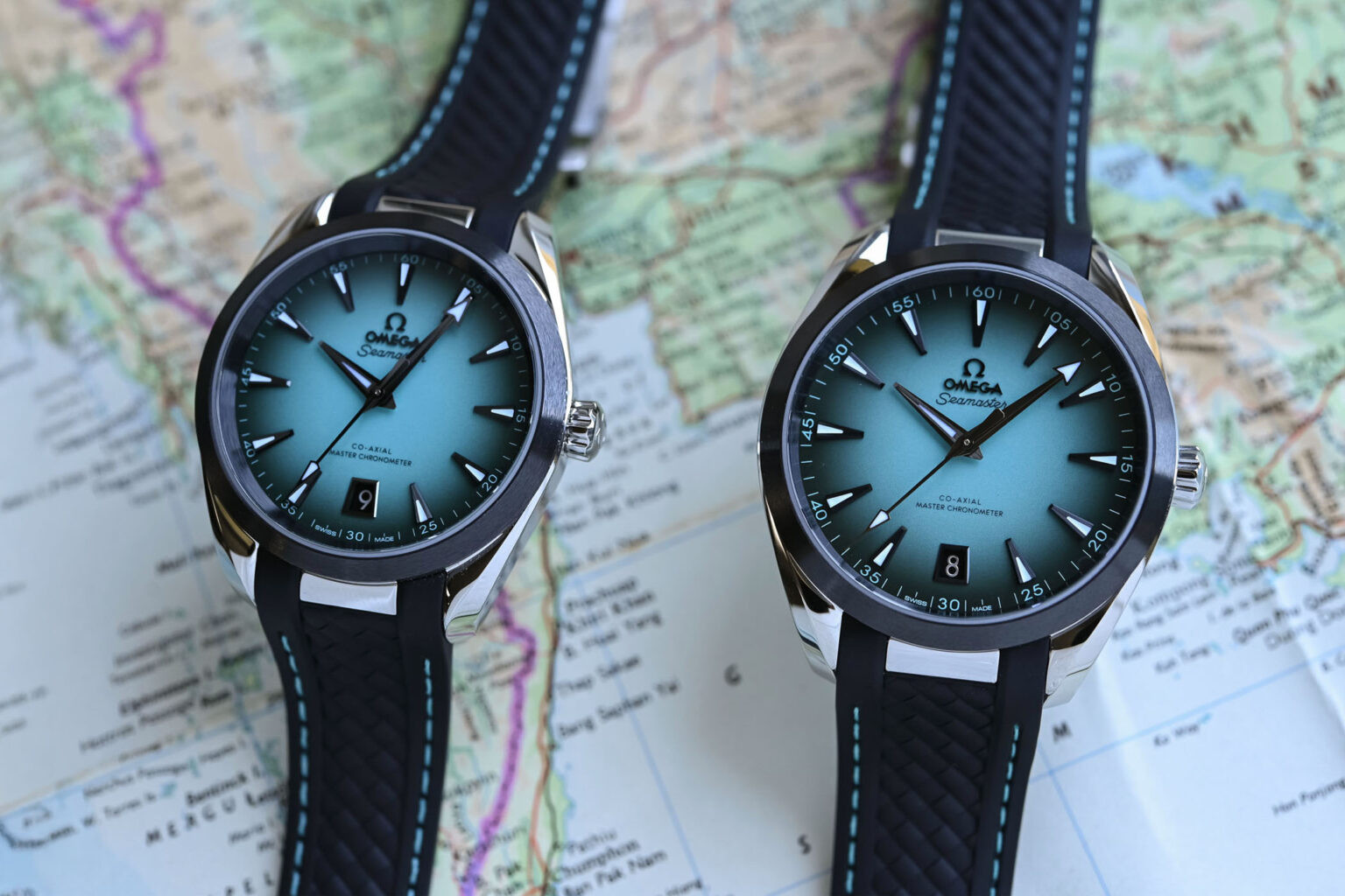 Omega Seamaster Aqua Terra Turquoise