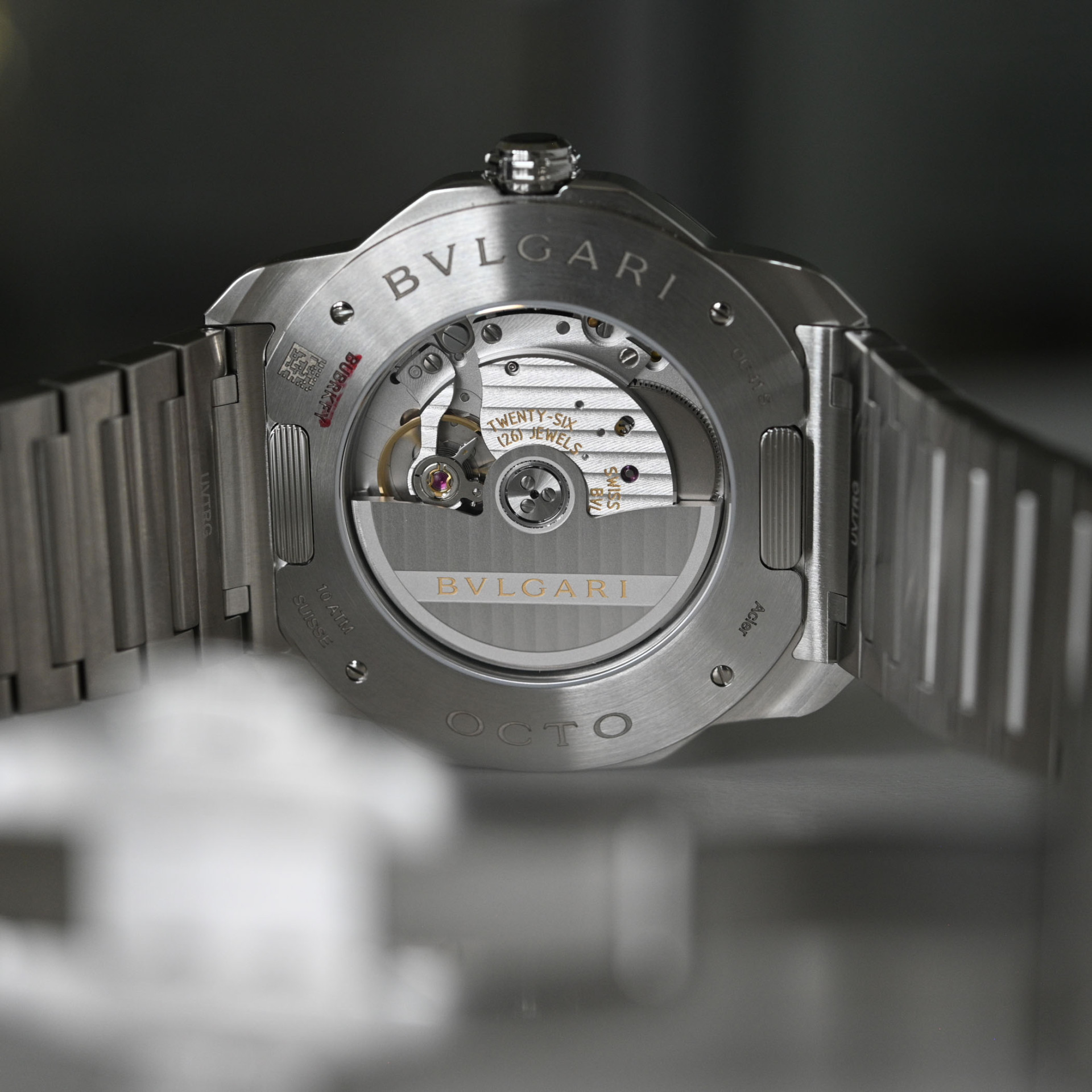 Bvlgari Octo Roma Automatic с зеленым циферблатом