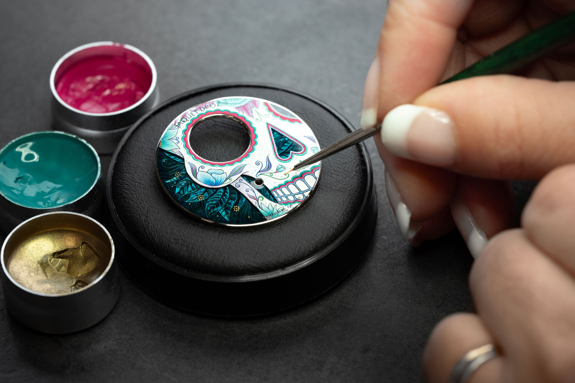 Jaquet Droz Tourbillon Red Gold - Catrina Skull