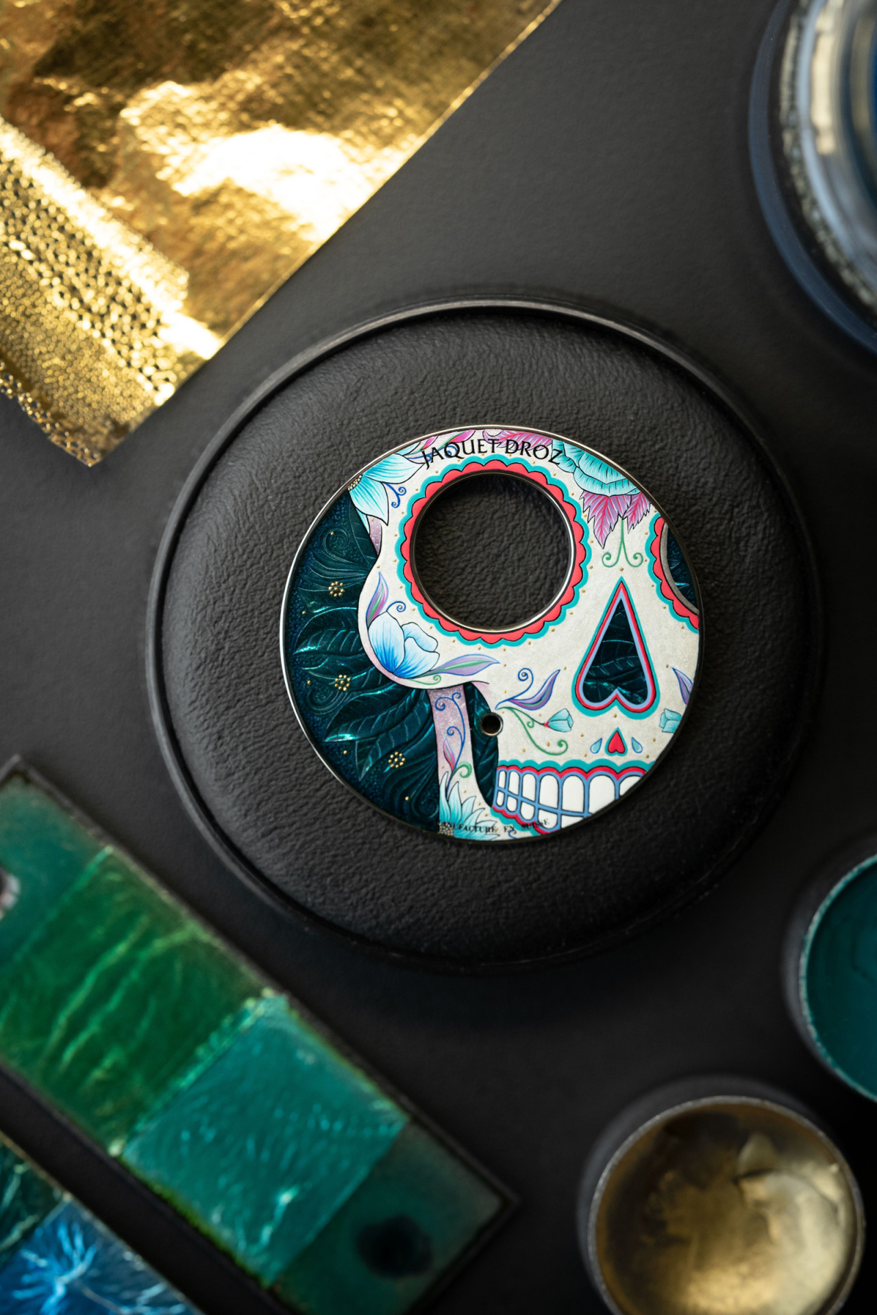 Jaquet Droz Tourbillon Red Gold - Catrina Skull