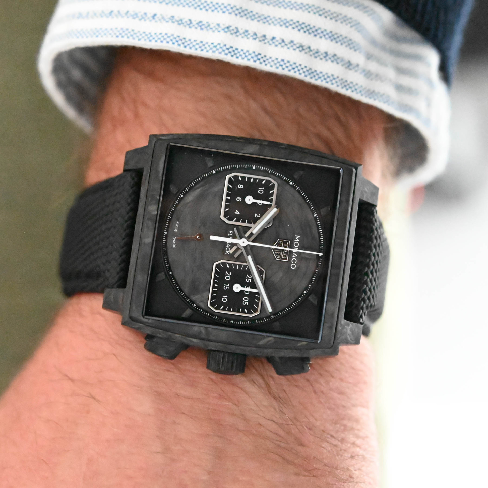 TAG Heuer Monaco Flyback Chronograph TH-Carbonspring 