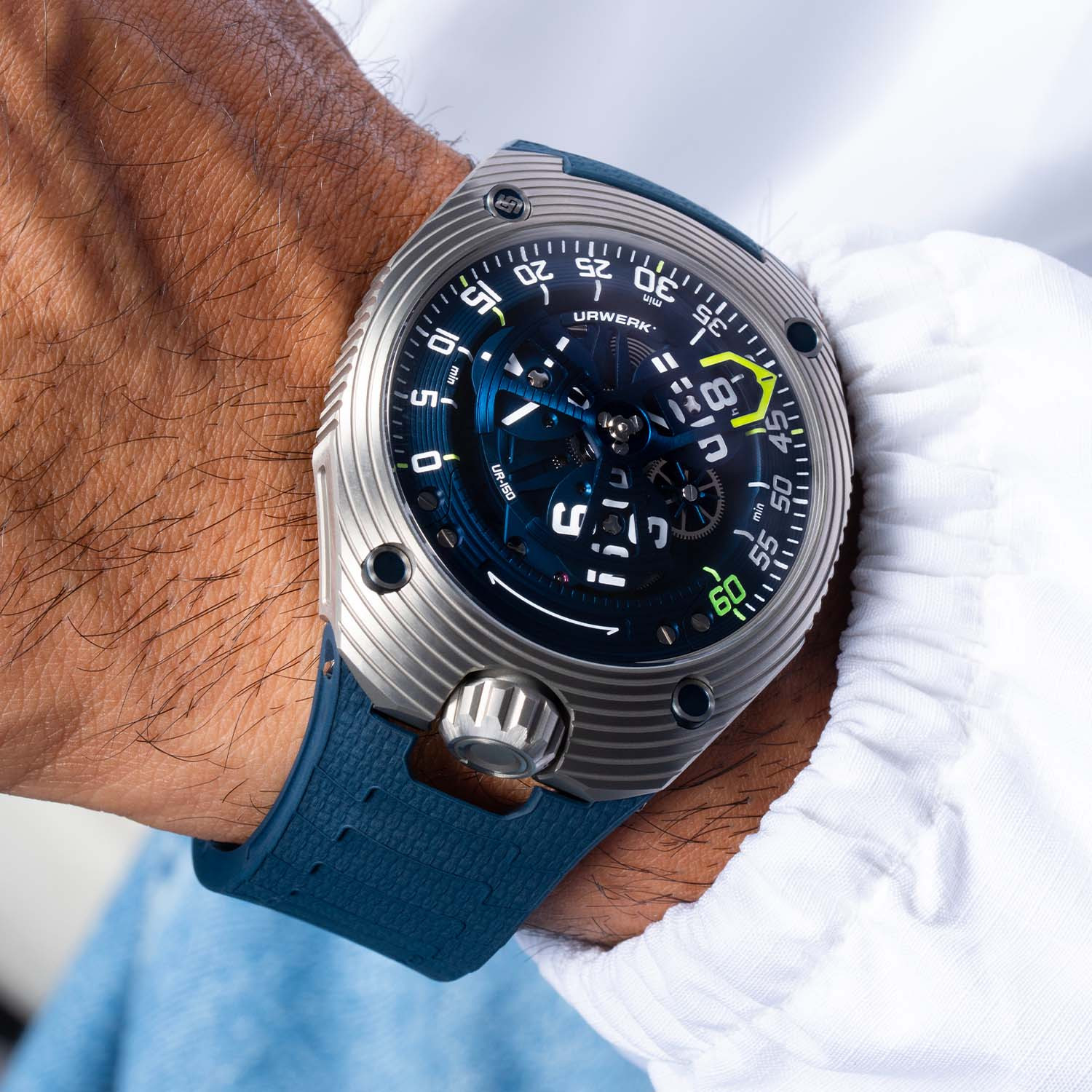 Urwerk UR-150 Blue Scorpion