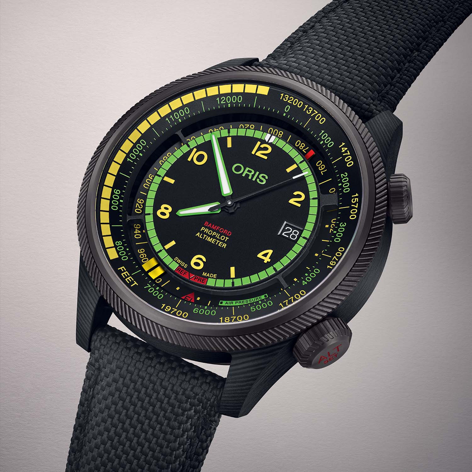 Oris x Bamford ProPilot Altimeter Mission Control