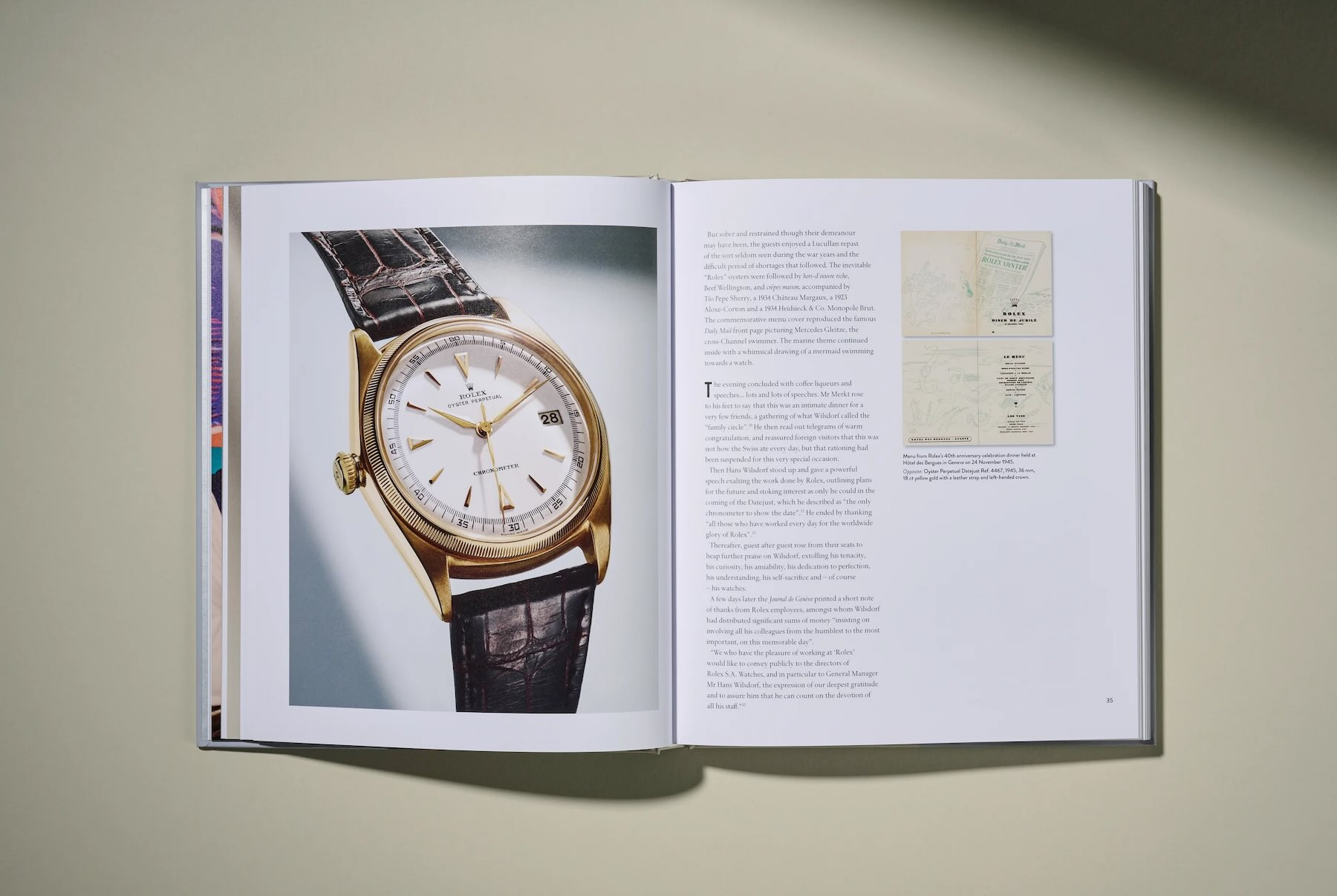 Rolex одобрила выпуск книги про коллекцию Datejust