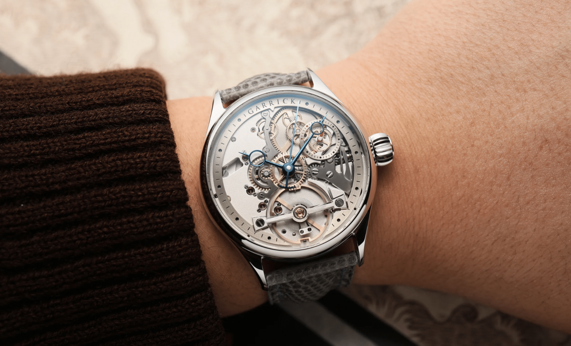 Garrick S3 Deadbeat Seconds - Réserve de marche