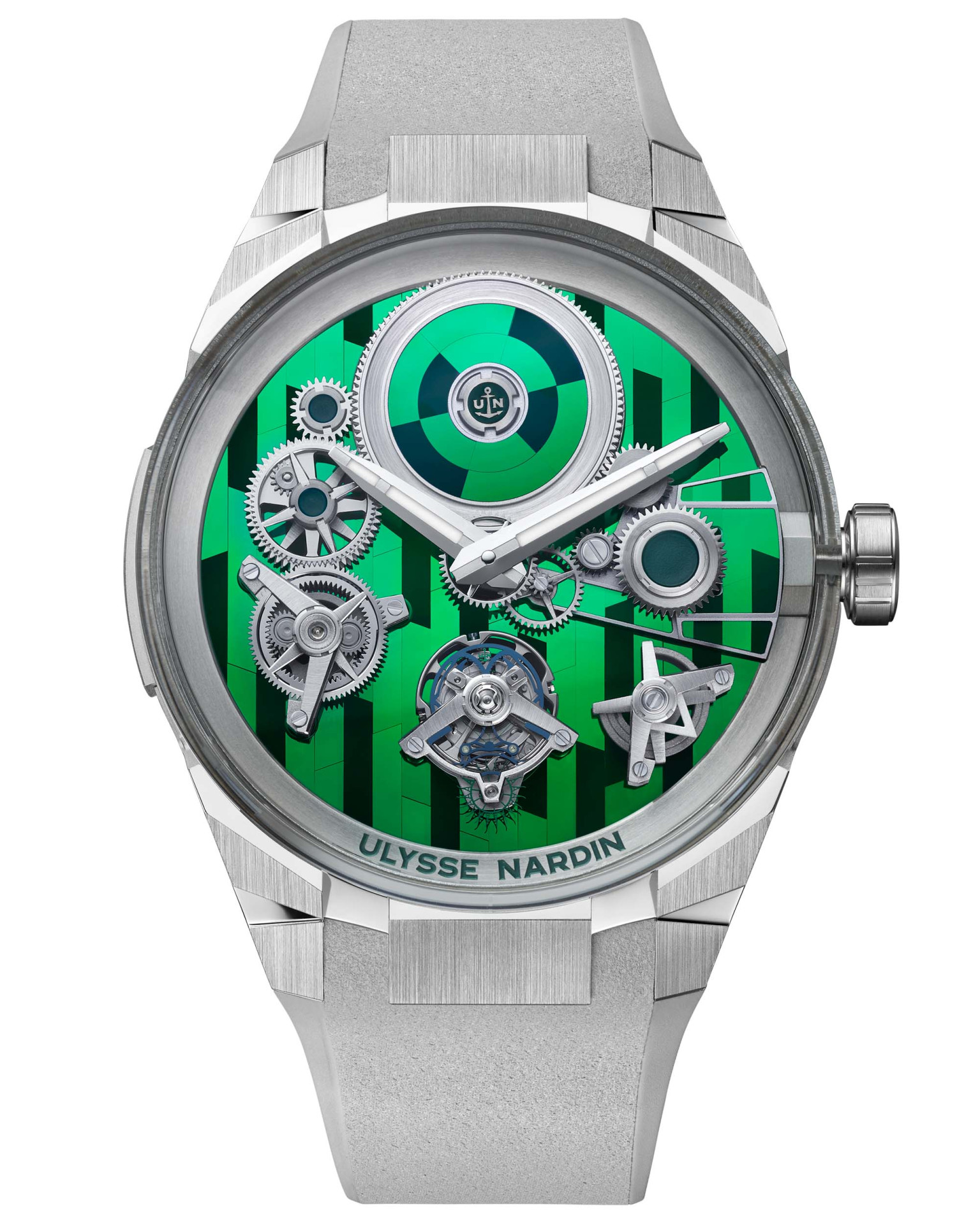 Ulysse Nardin Blast [Free Wheel Marquetry Silicon Green]