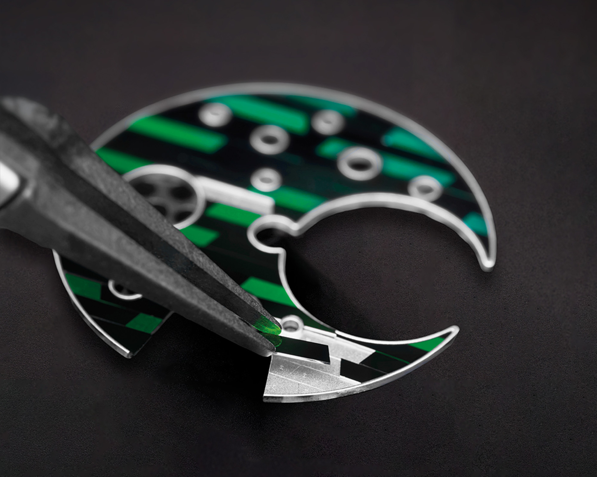 Ulysse Nardin Blast [Free Wheel Marquetry Silicon Green]