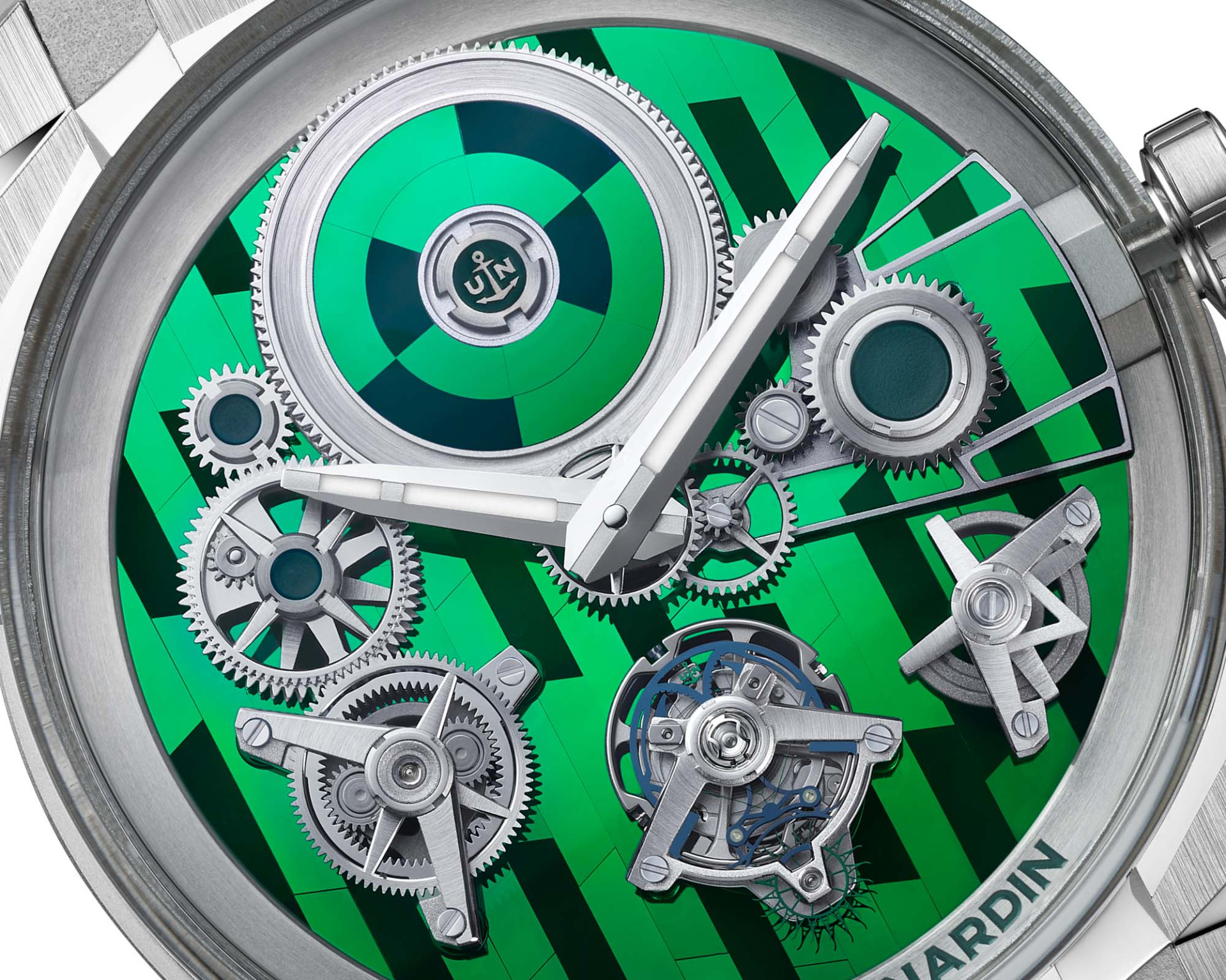 Ulysse Nardin Blast [Free Wheel Marquetry Silicon Green]