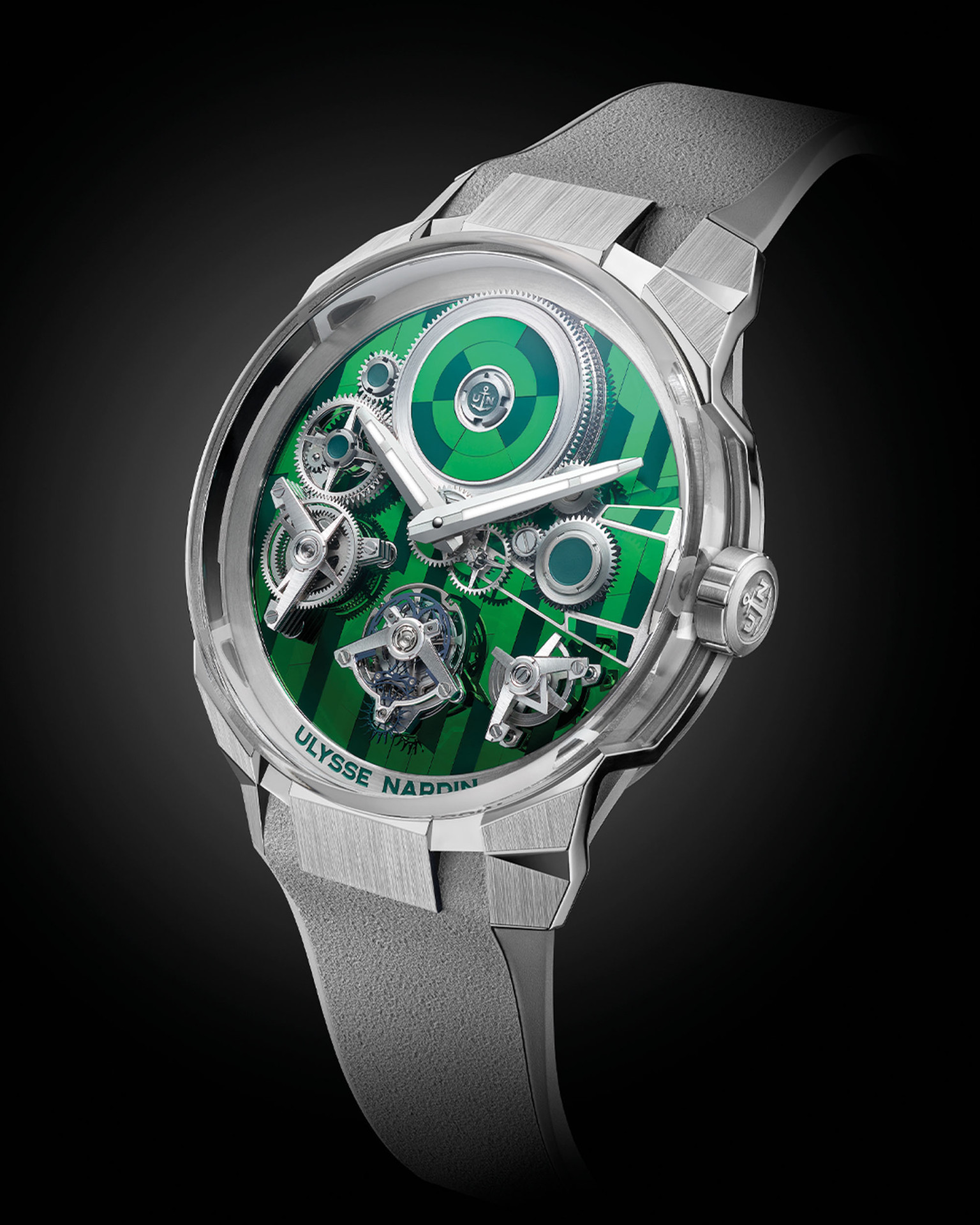 Ulysse Nardin Blast [Free Wheel Marquetry Silicon Green]