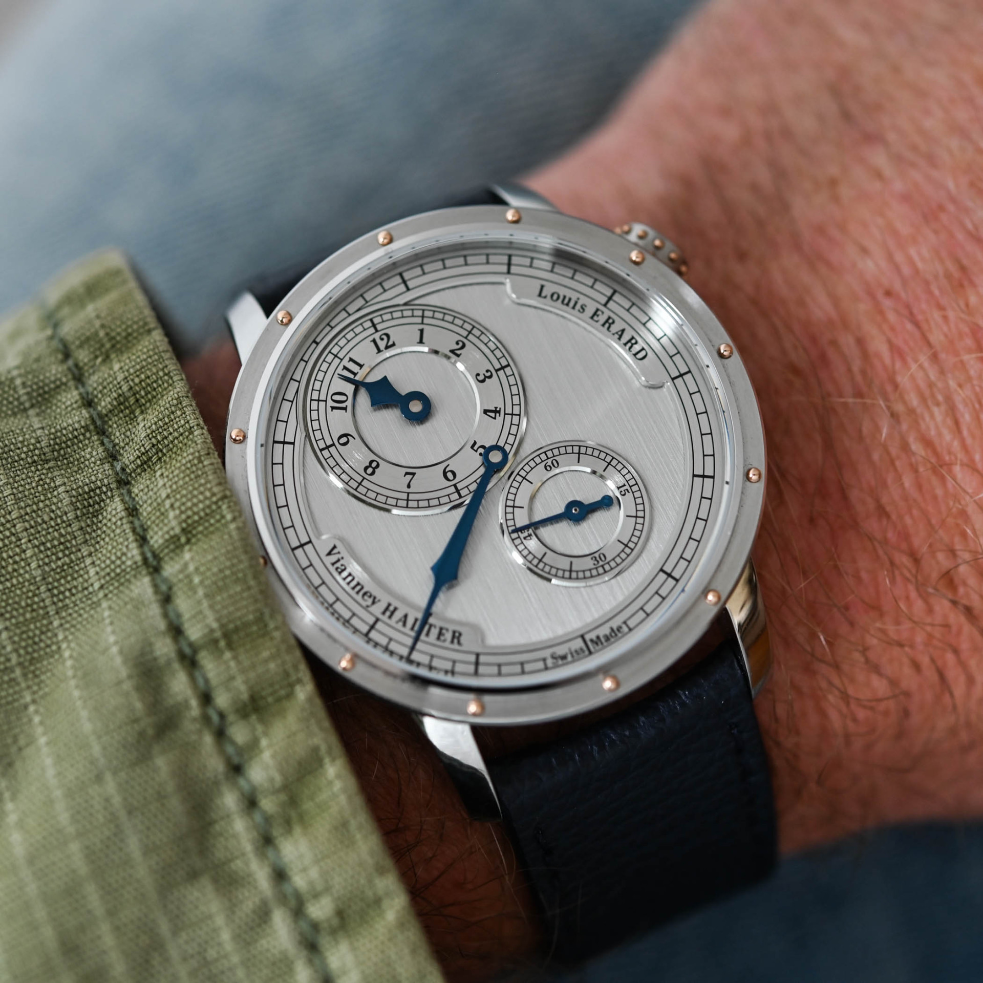 Régulateur Louis Erard x Vianney Halter II