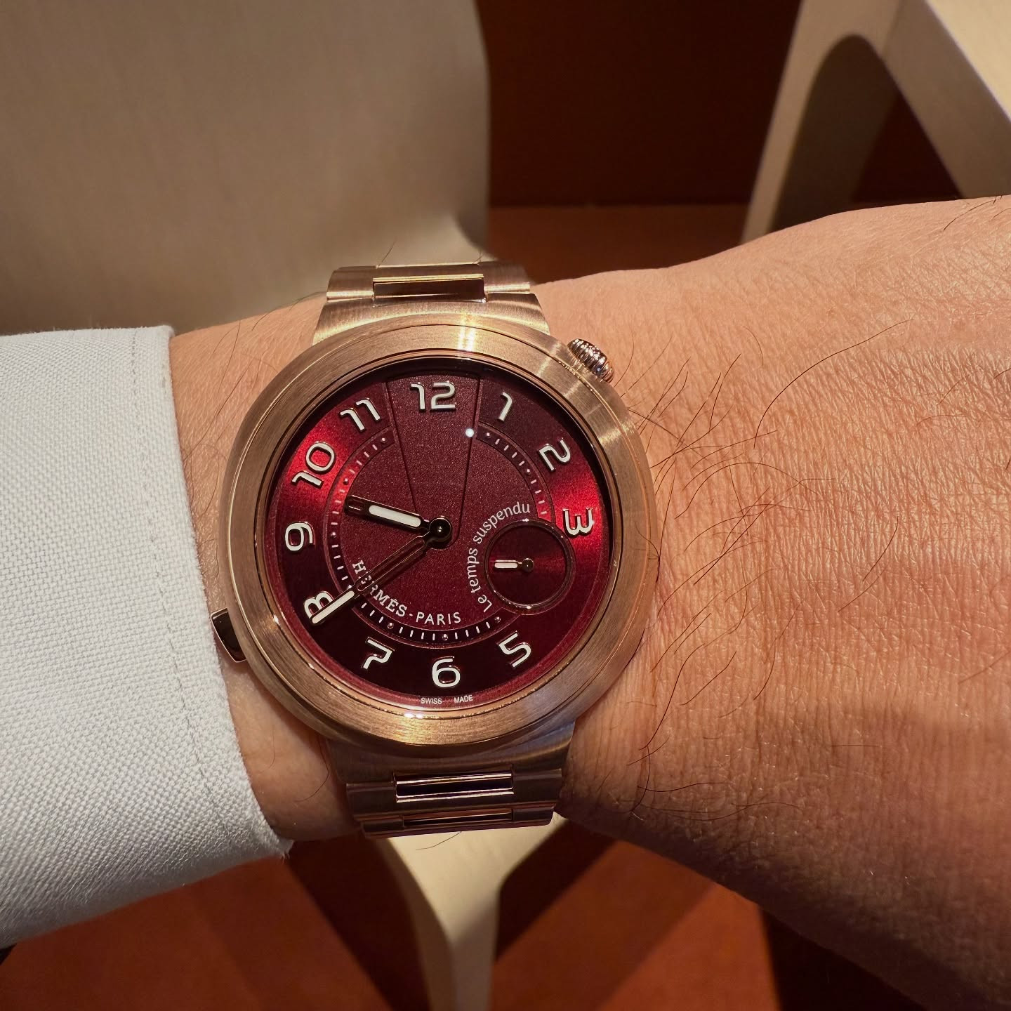Hermès Cut Le Temps Suspendu