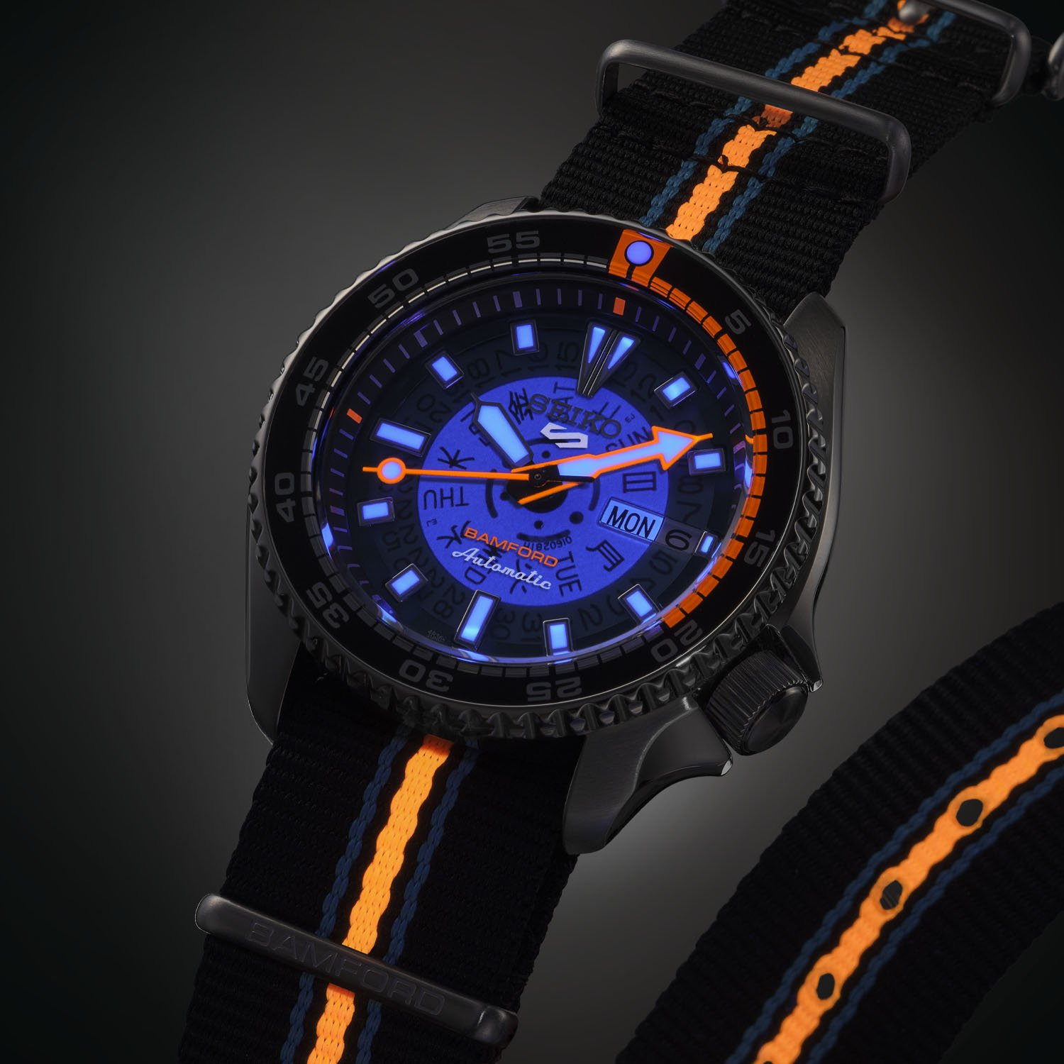 Seiko 5 Sports Bamford Limited Edition SRPL95