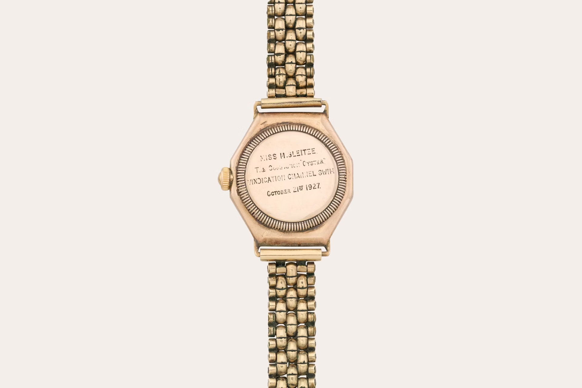 Часы Rolex Oyster «бросившие вызов Ла-Маншу», выставлены на аукцион